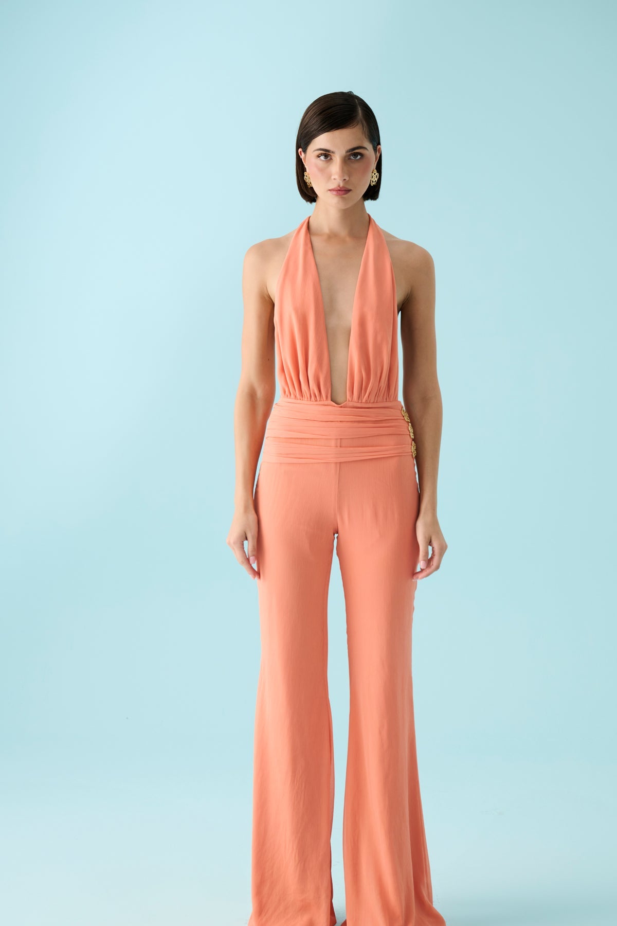 Declara-Anthurium Jumpsuit-1-Milagron.com