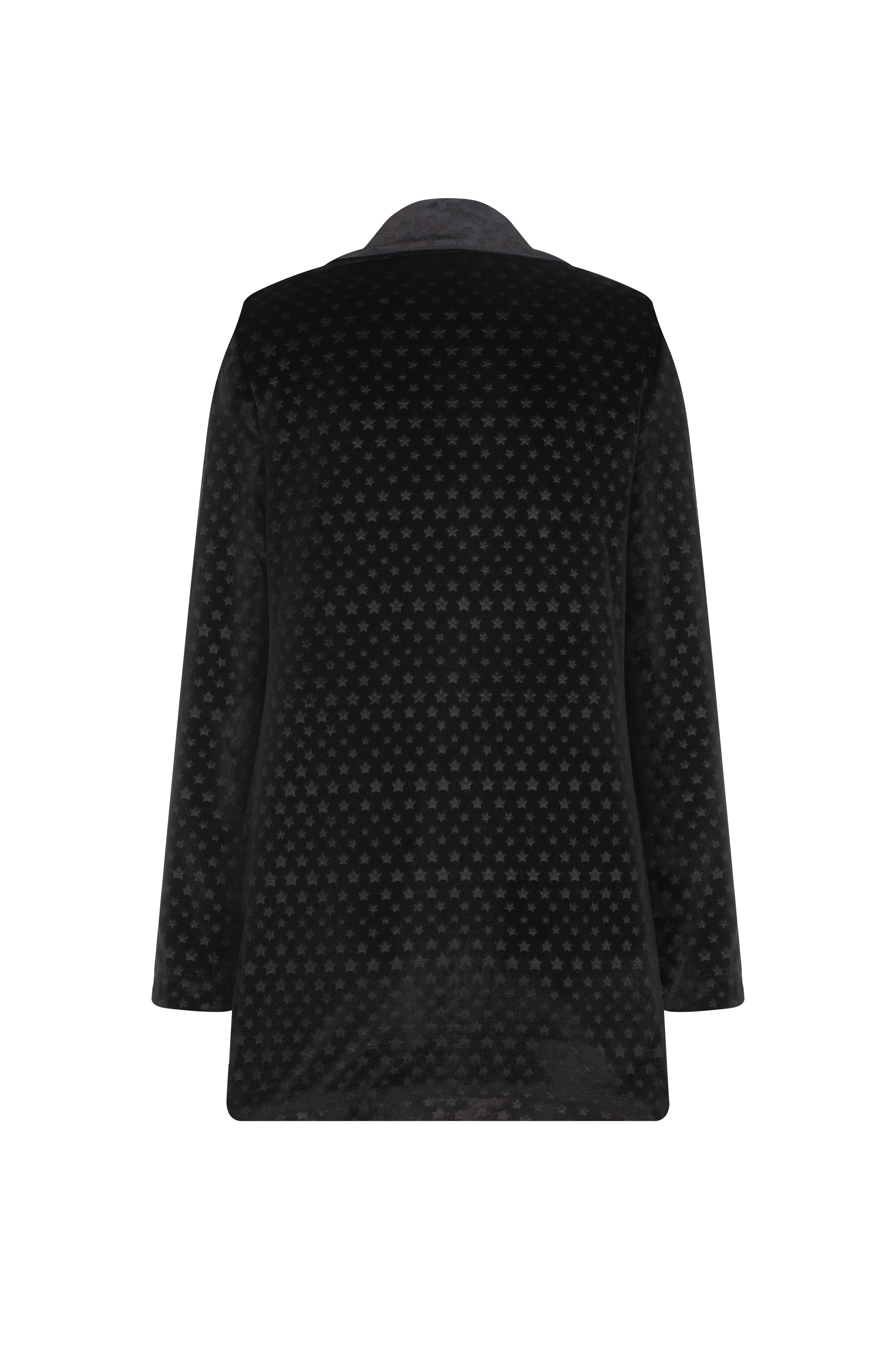 Declara-Black Starry Jacket-Ceket-3-Milagron.com