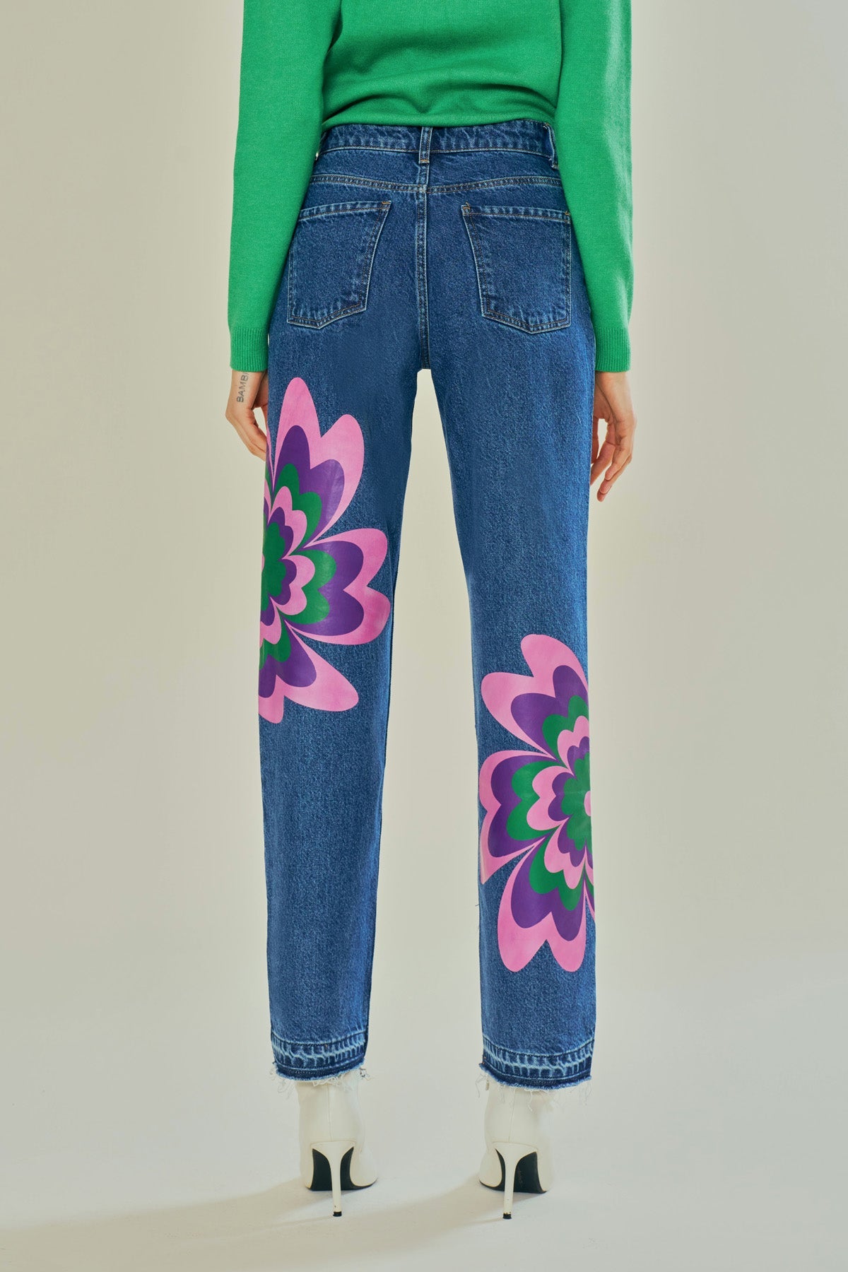 Declara-Botanical Bliss Jeans-Pantolon-3-Milagron.com