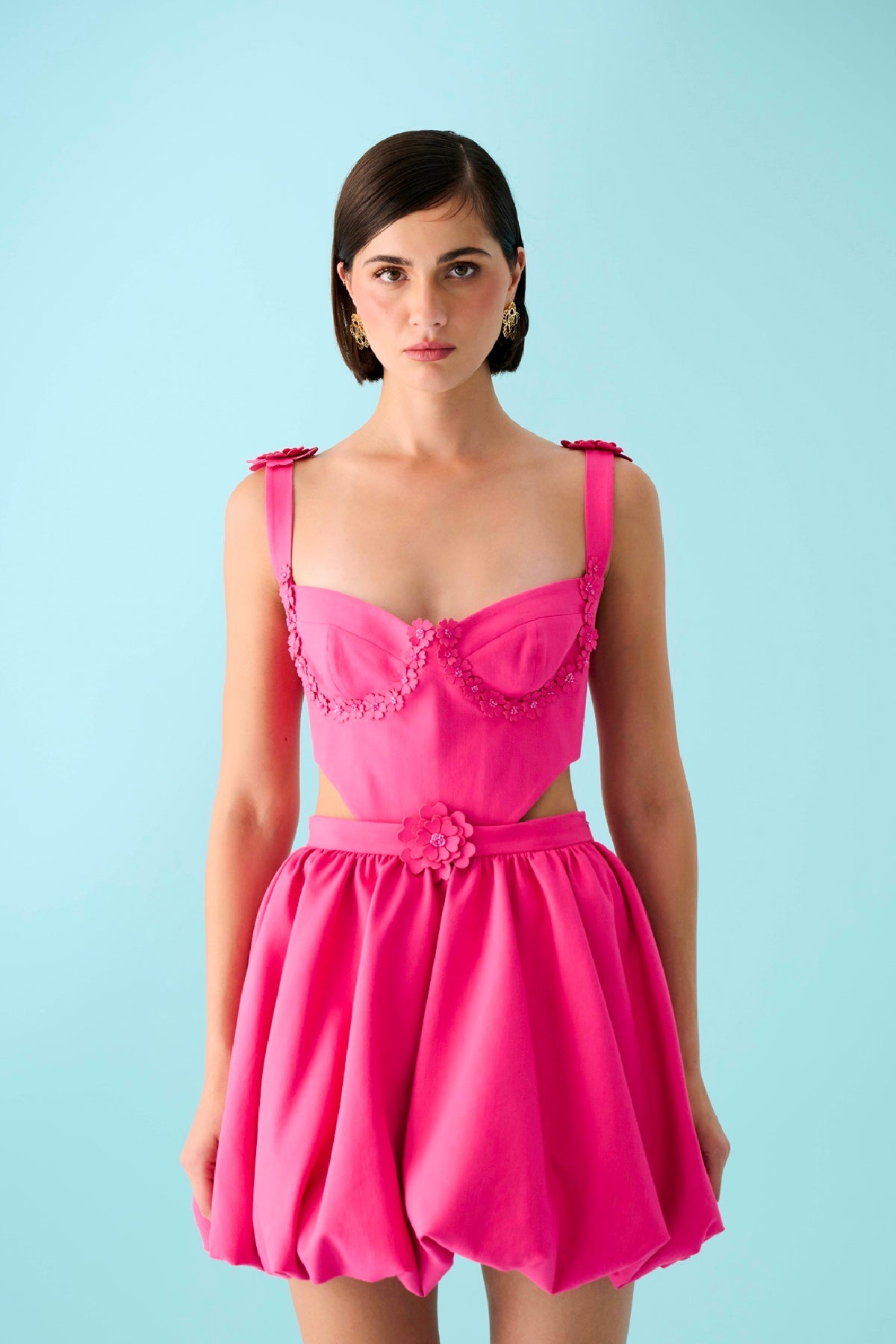 Declara-Costus Floral Top-1-Milagron.com