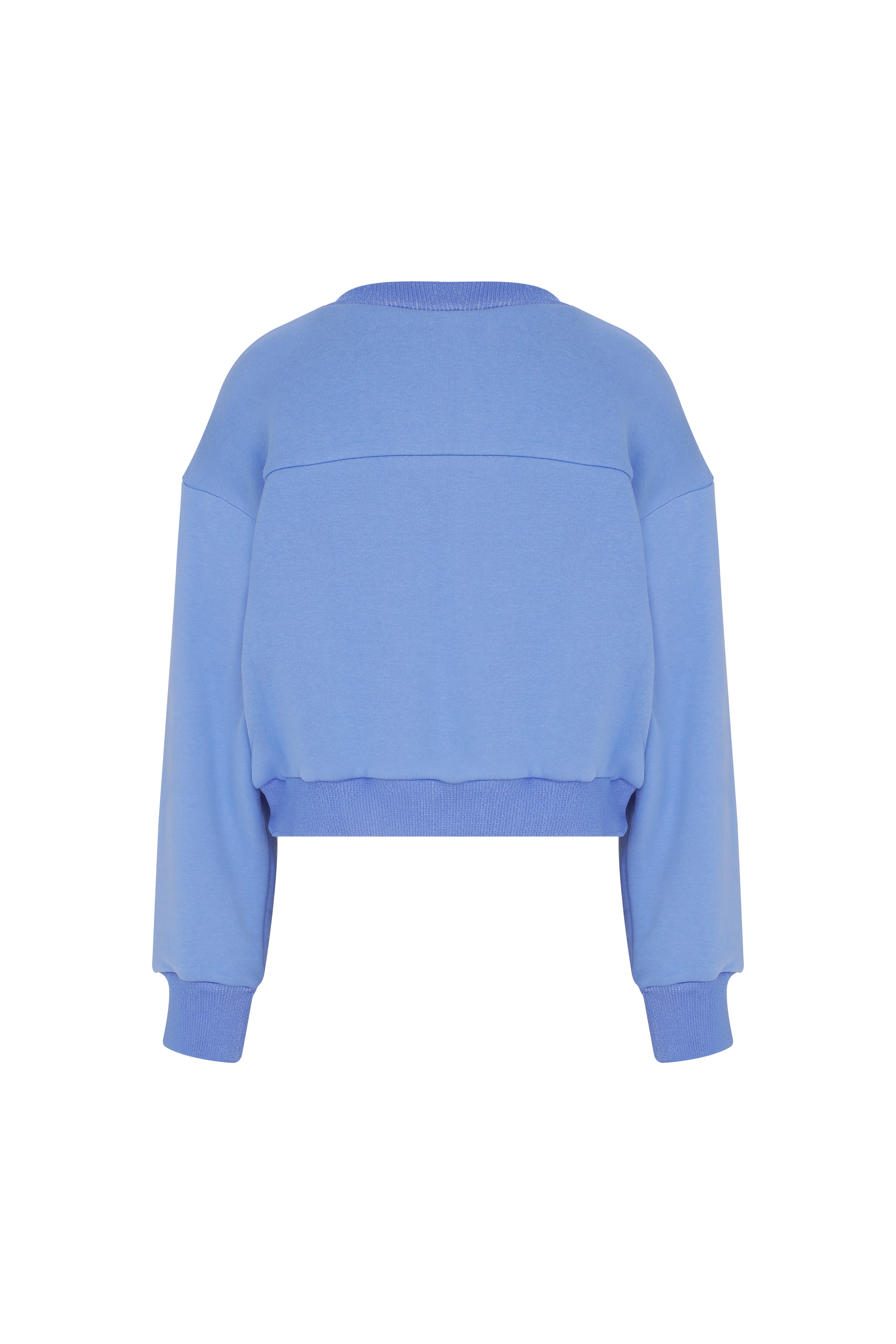 Declara-Cozy Blue Sweatshirt-2-Milagron.com