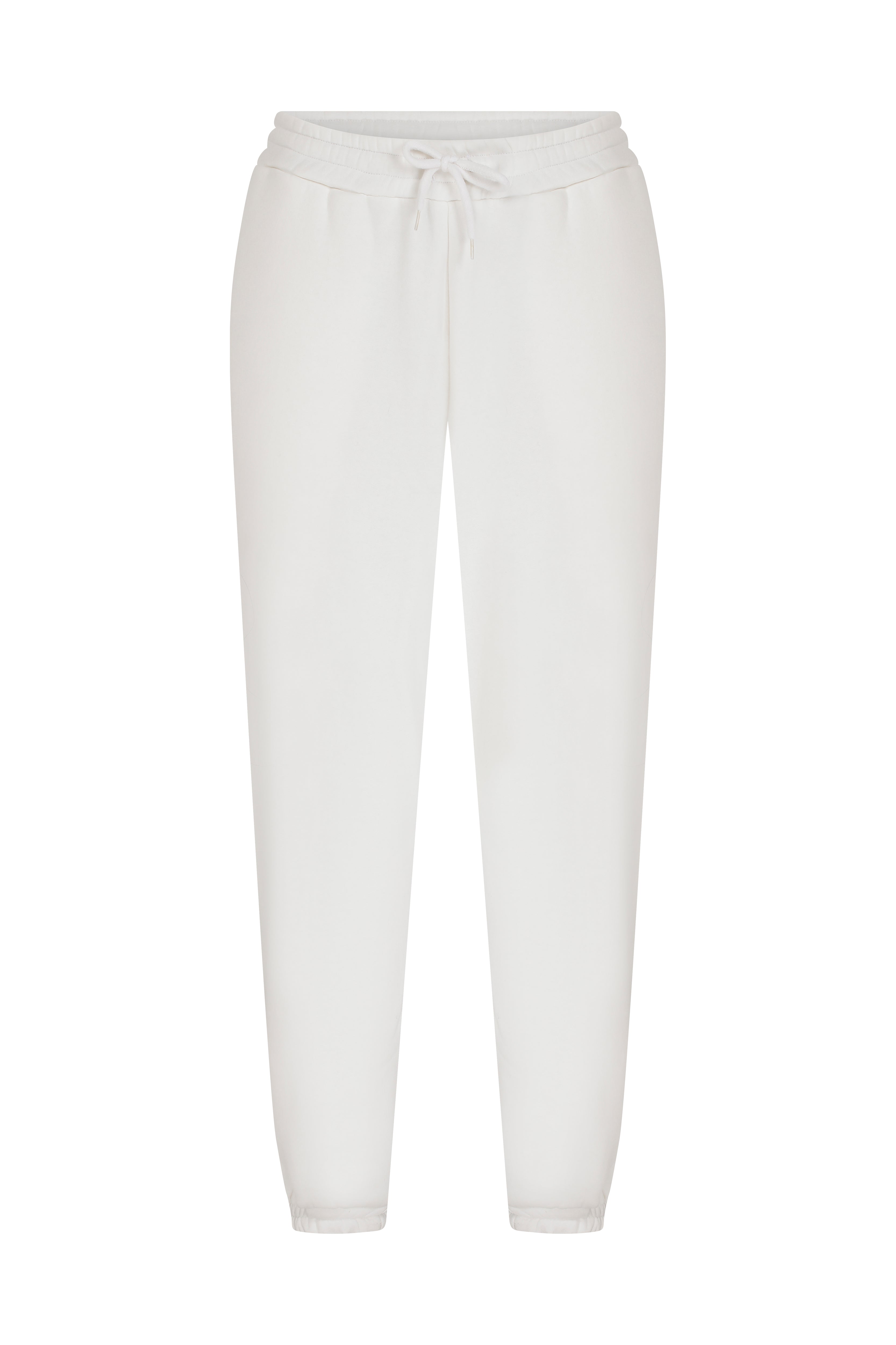 Declara-Cozy White Sweatpants-1-Milagron.com