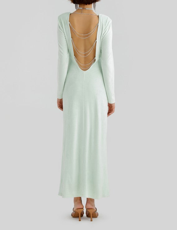 Declara-Crystal Dress-Elbise-2-Milagron.com