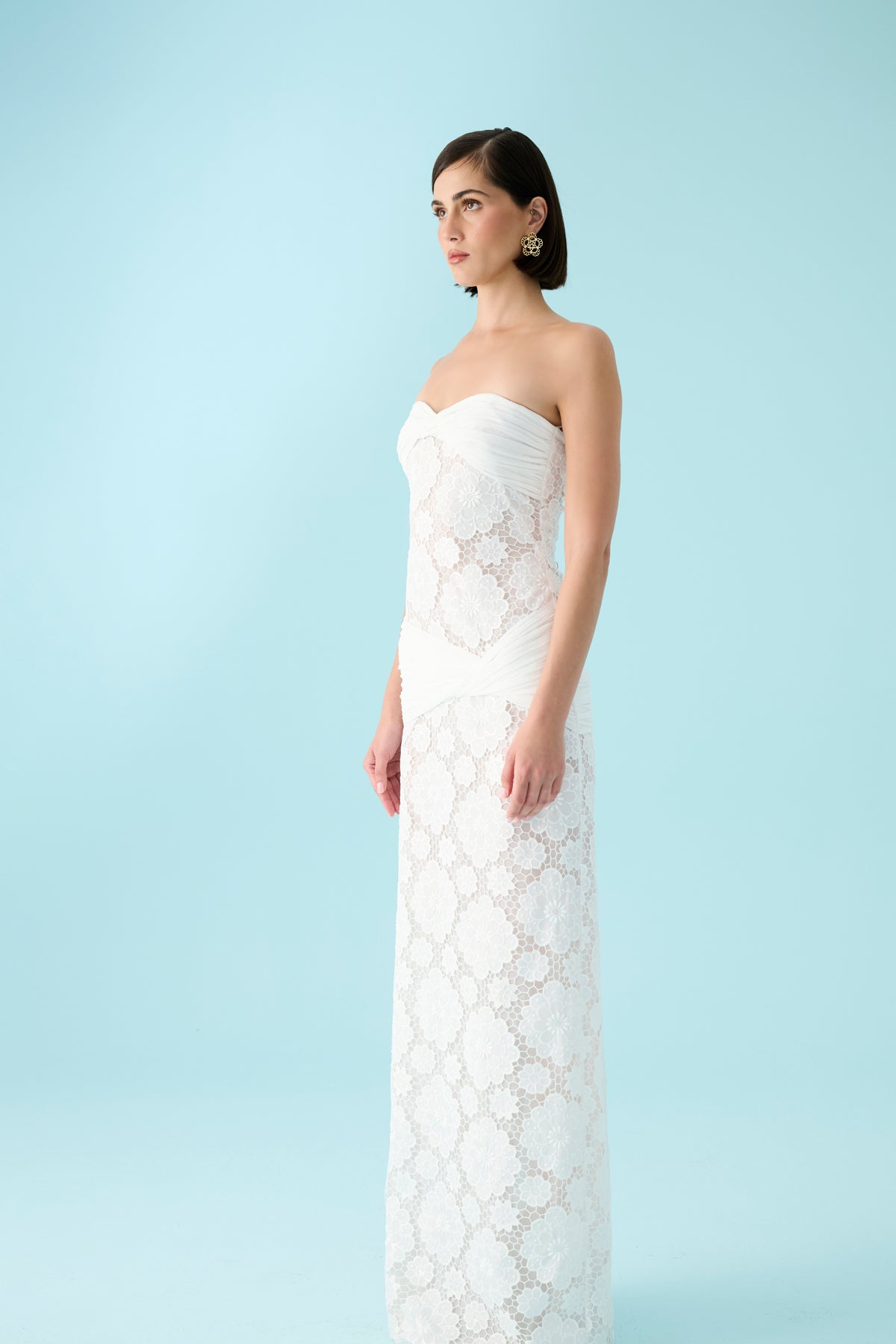 Declara-Ivory Blossom Dress-2-Milagron.com