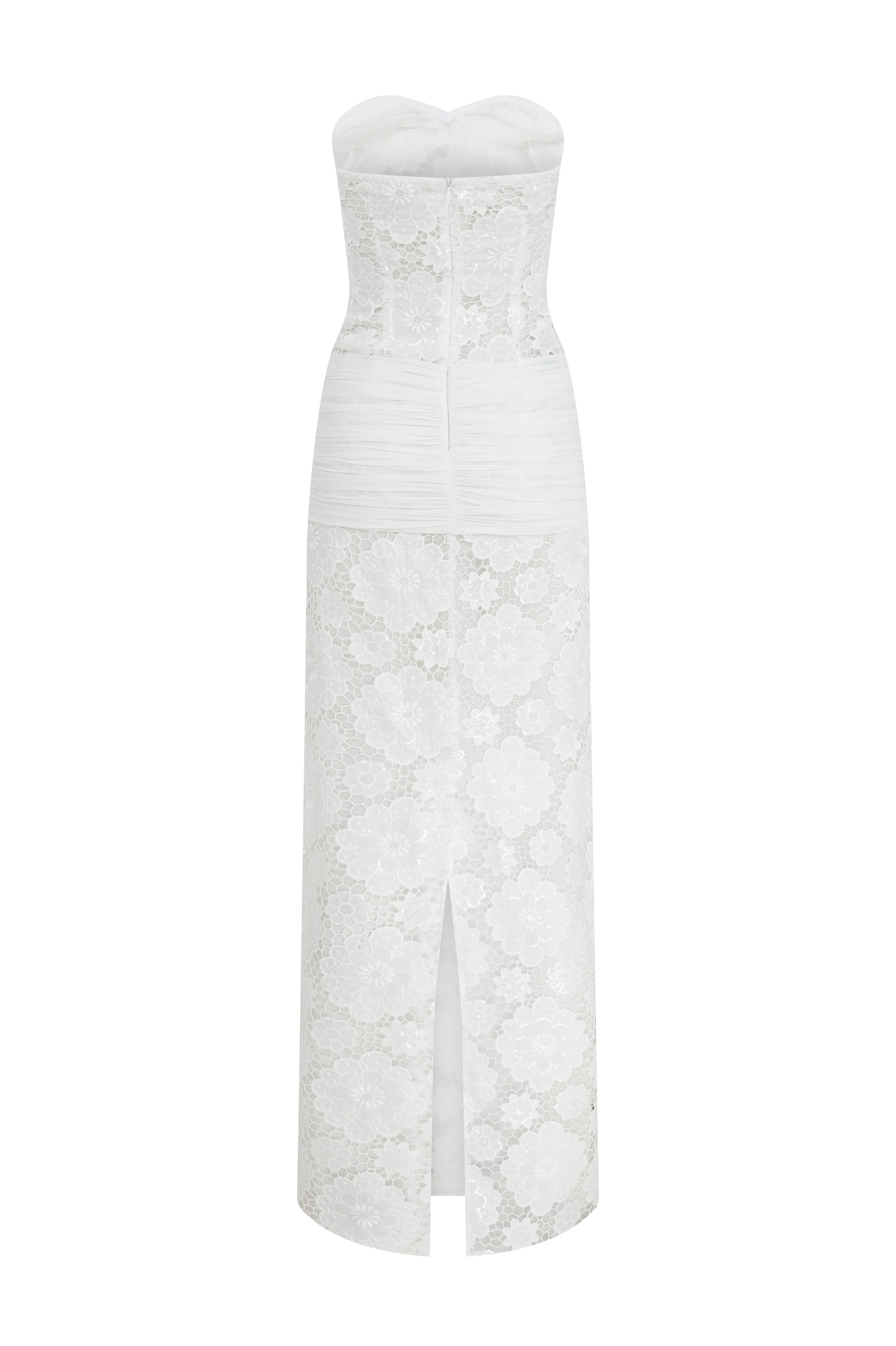 Declara-Ivory Blossom Dress-6-Milagron.com