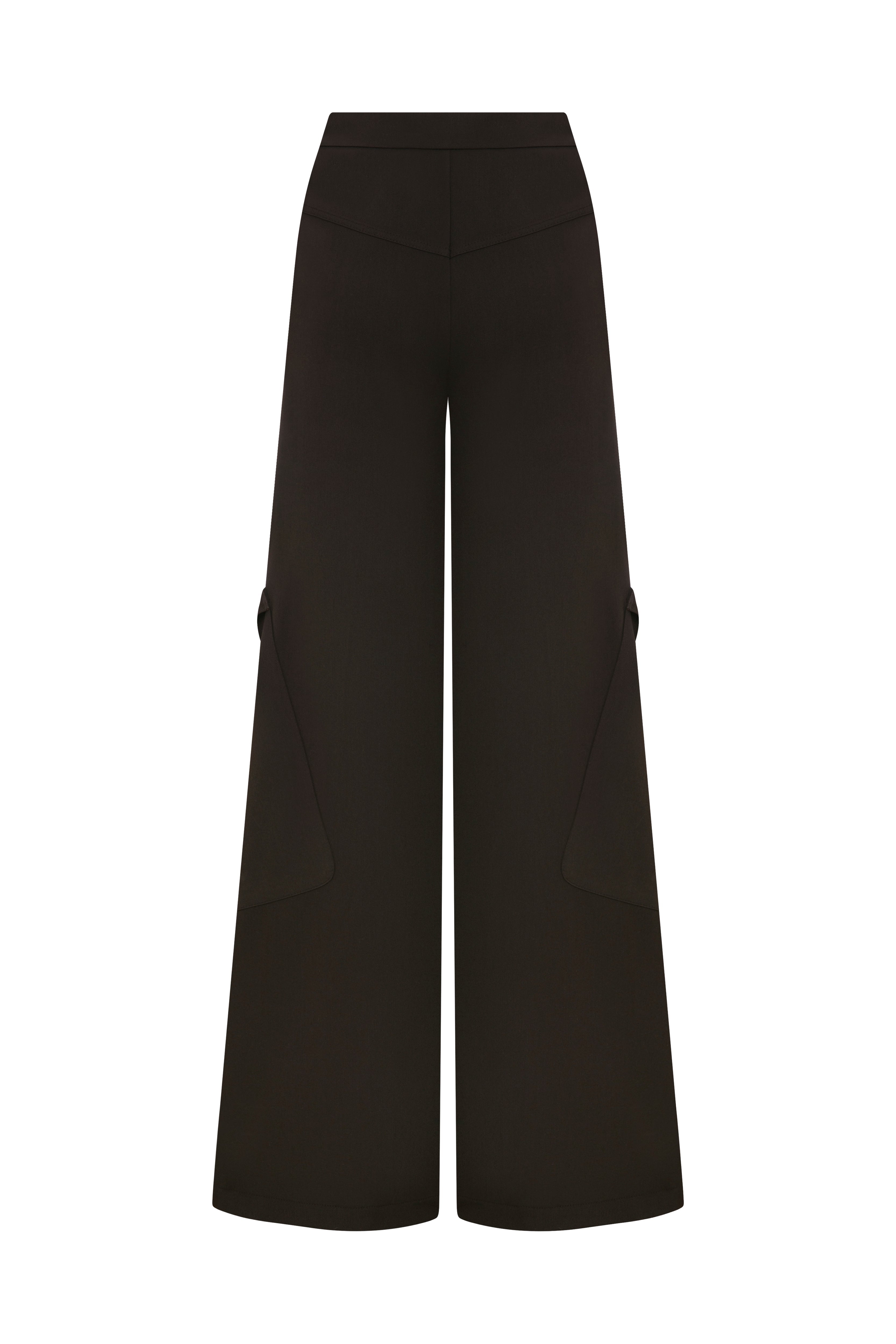 Declara-Leather Belt Detailed Pant-Pantolon-3-Milagron.com