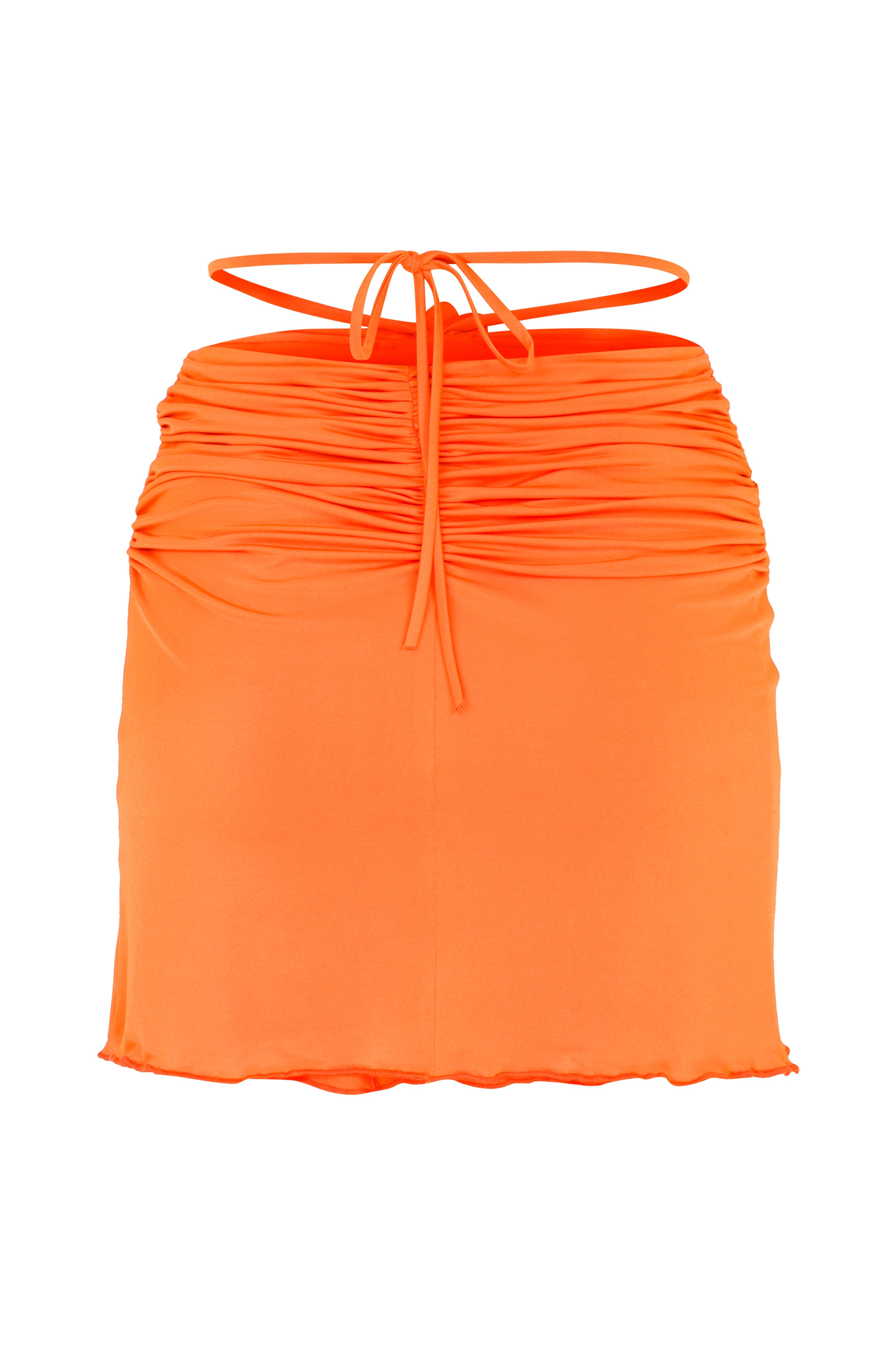 Declara-Marigold Floral Skirt-Etek-6-Milagron.com