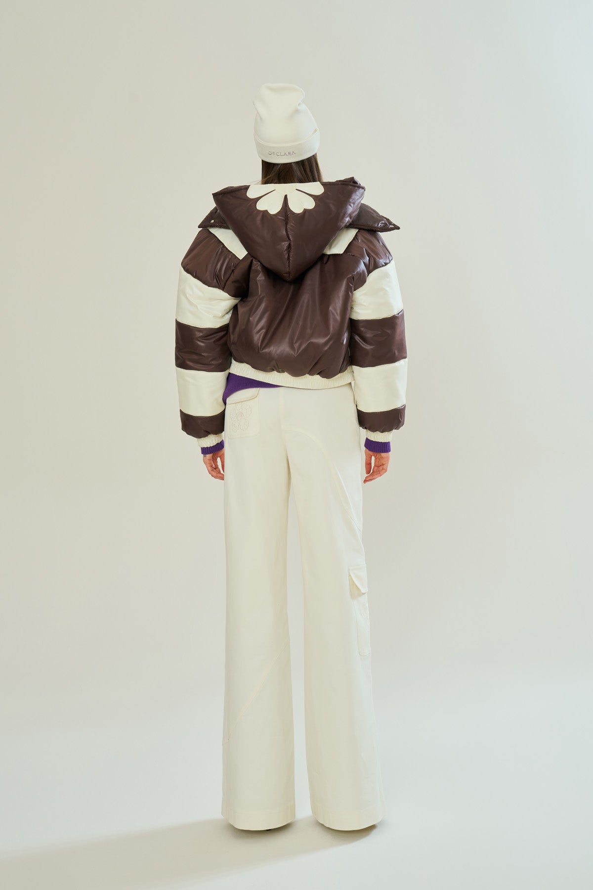 Declara-Mocha Hues Puffer-Ceket-3-Milagron.com