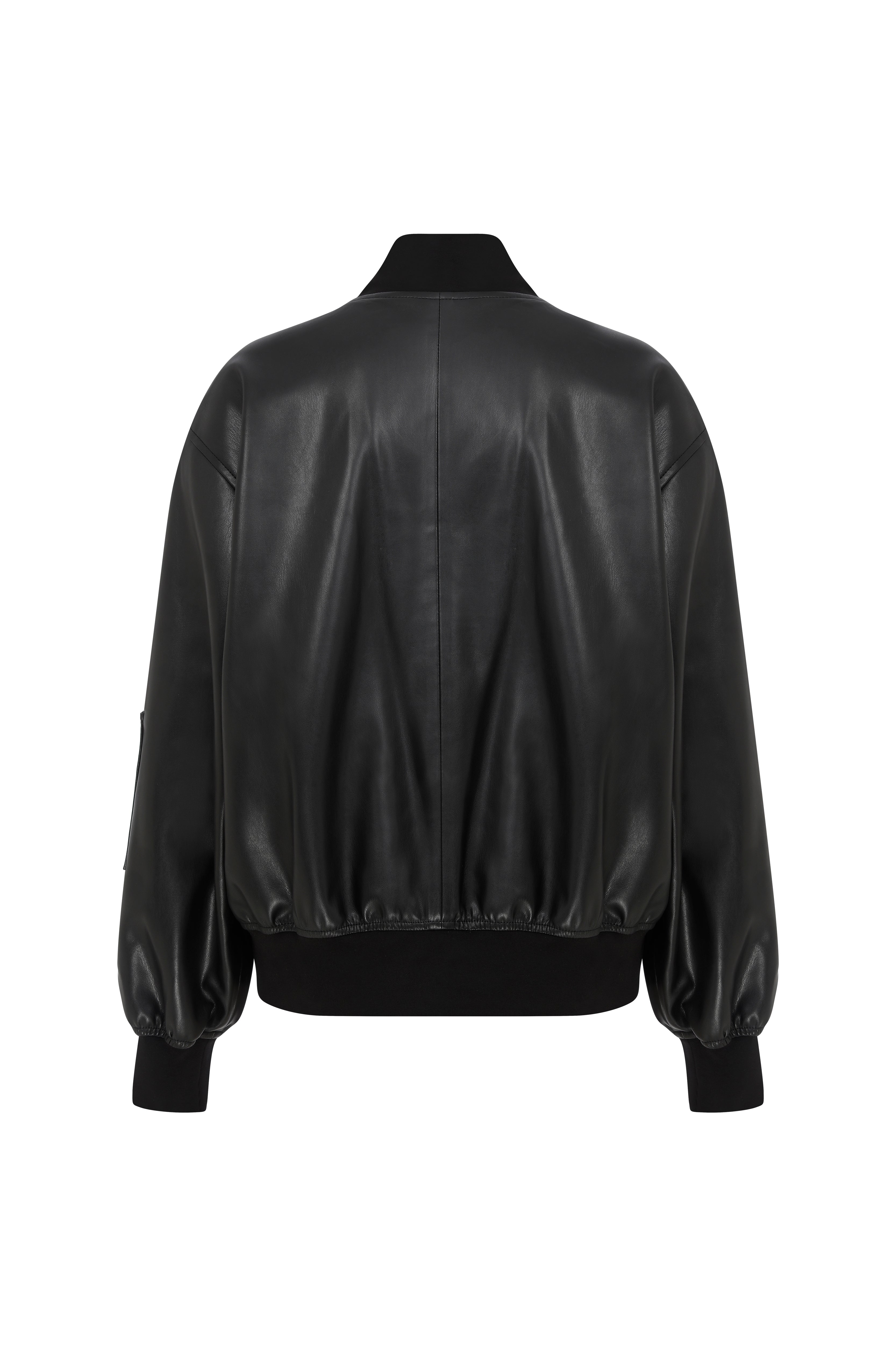 Declara-Nightfall Leather Bomber-Ceket-5-Milagron.com