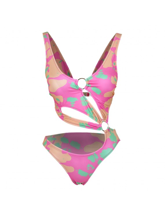 Declara-Pink Tie Dye Swimsuit-Bikini & Mayo-1-Milagron.com