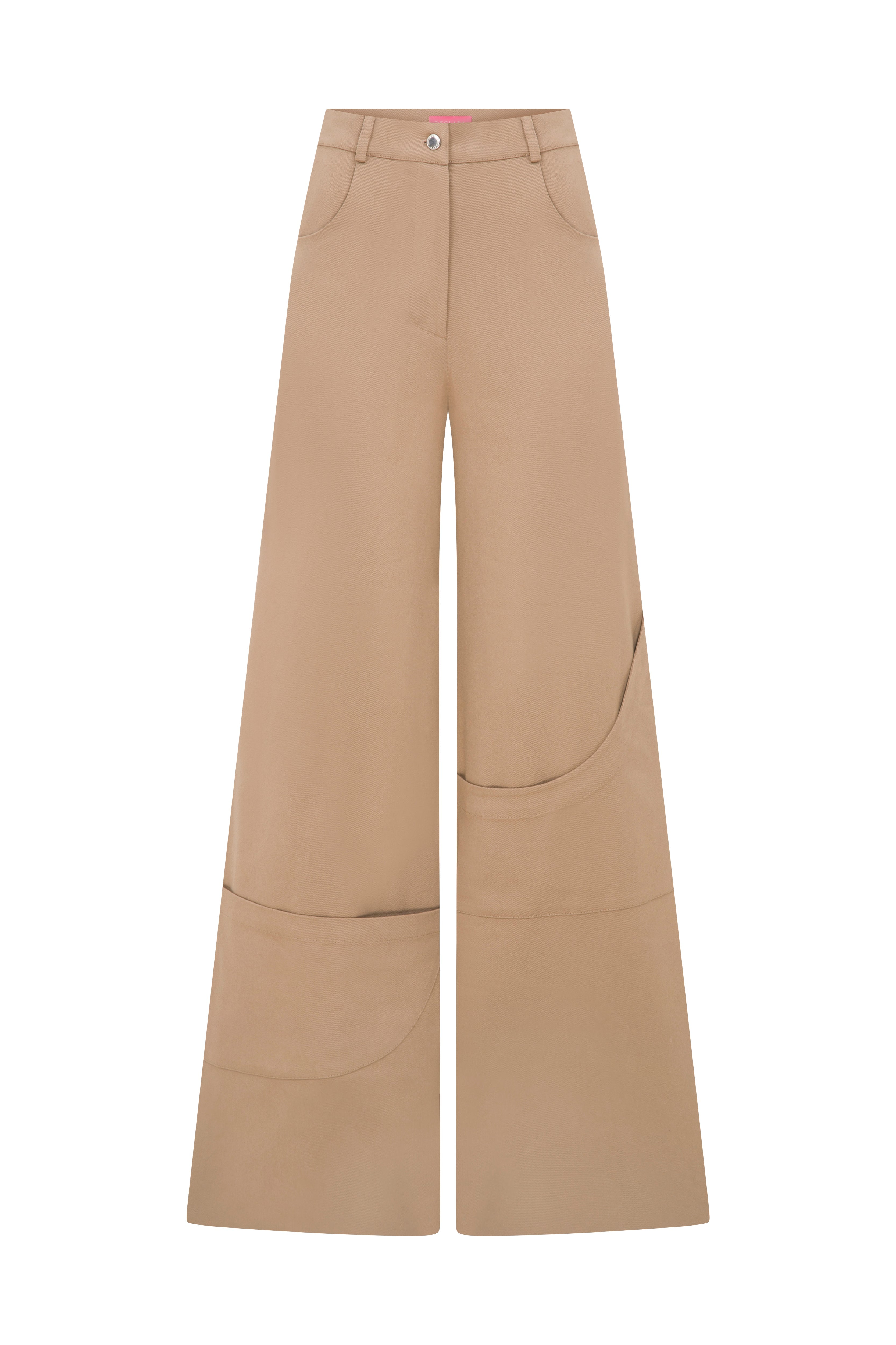 Declara-Solace Beige Pant-Pantolon-2-Milagron.com