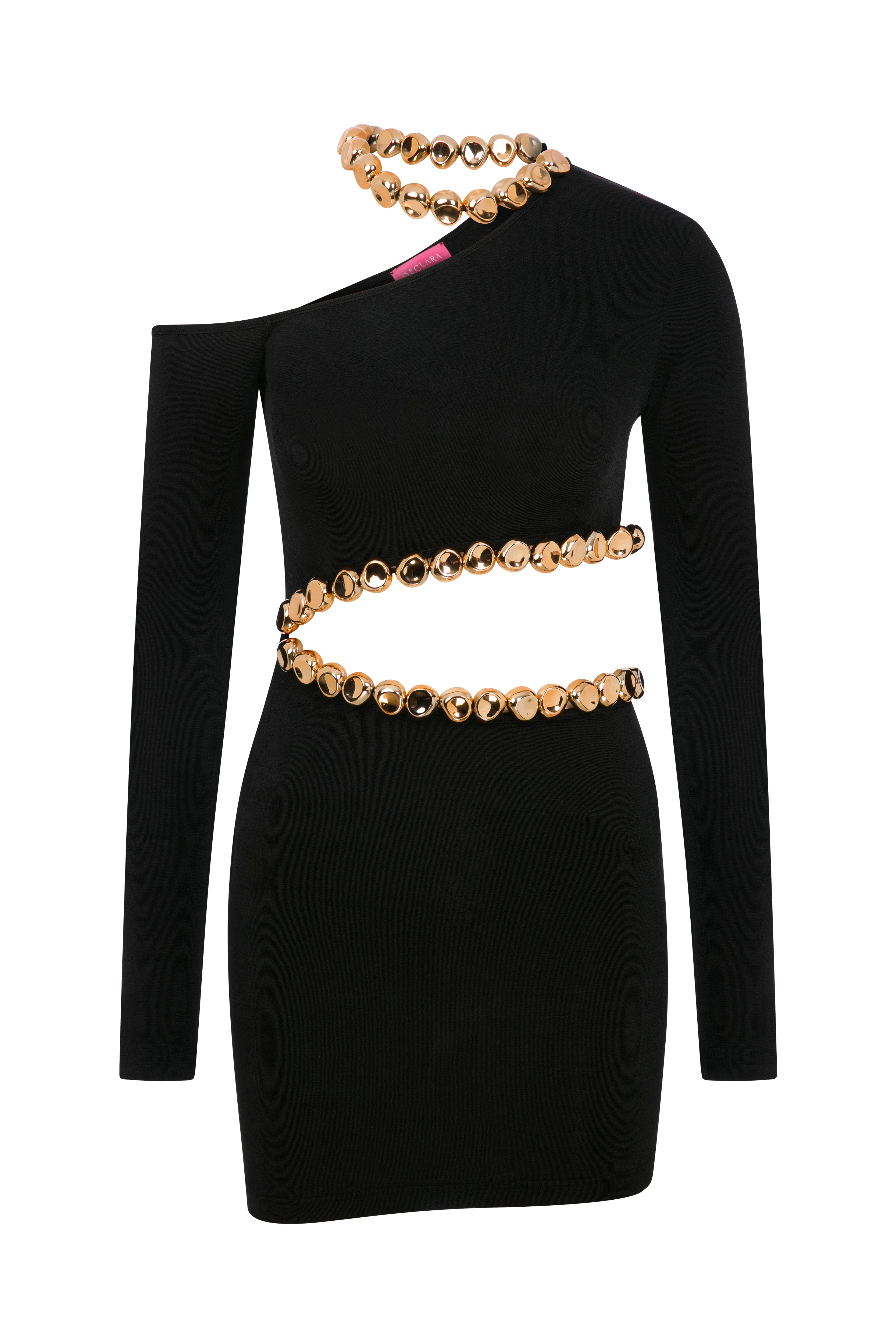 Declara-Solara Dress-Elbise-1-Milagron.com