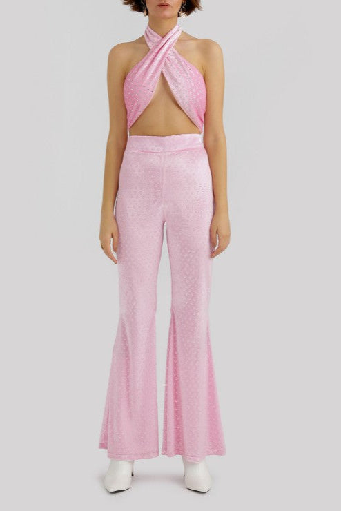 Declara-Starry Pink Top-Top-1-Milagron.com