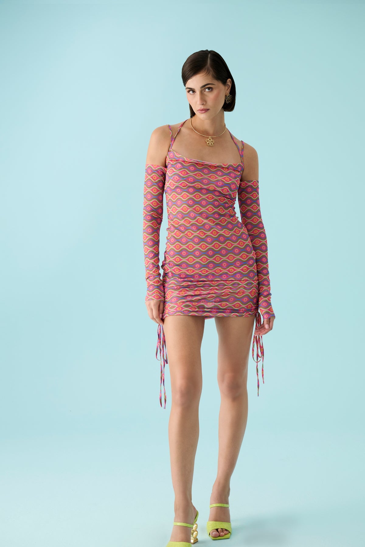 Declara-Viva Bloom Dress-Elbise-1-Milagron.com