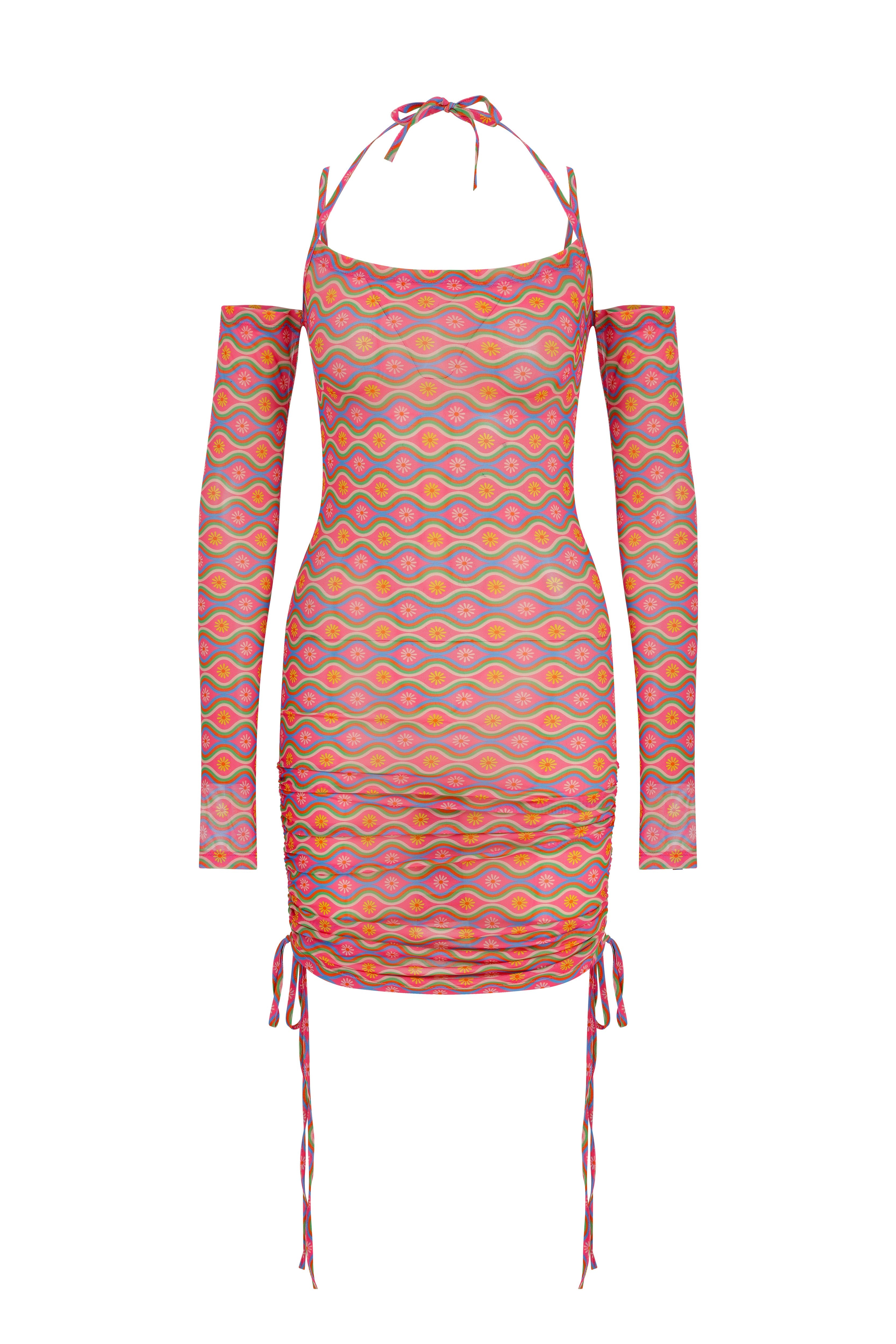 Declara-Viva Bloom Dress-Elbise-5-Milagron.com