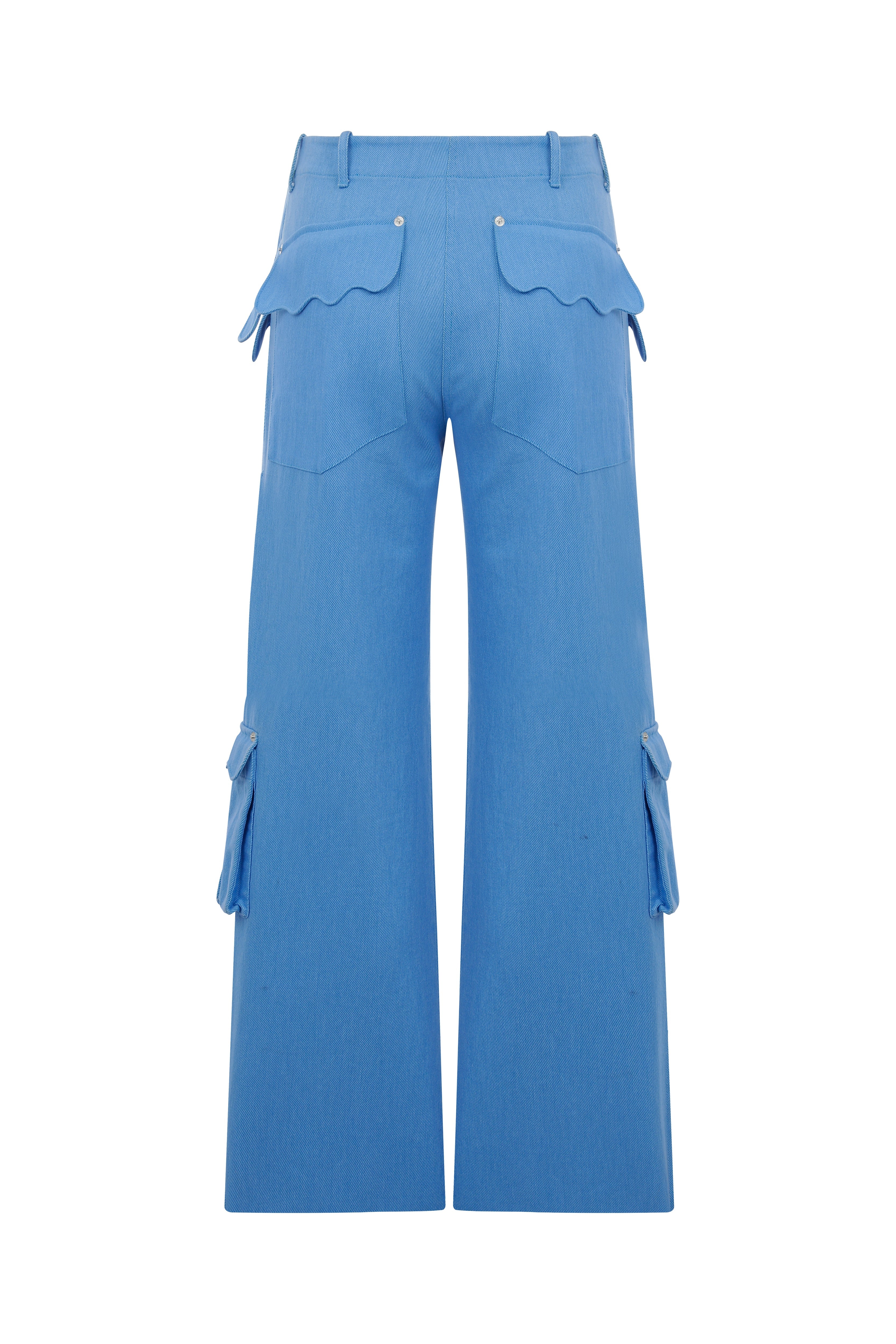 Declara-Wavy Denim Cargo Pant-Pantolon-3-Milagron.com