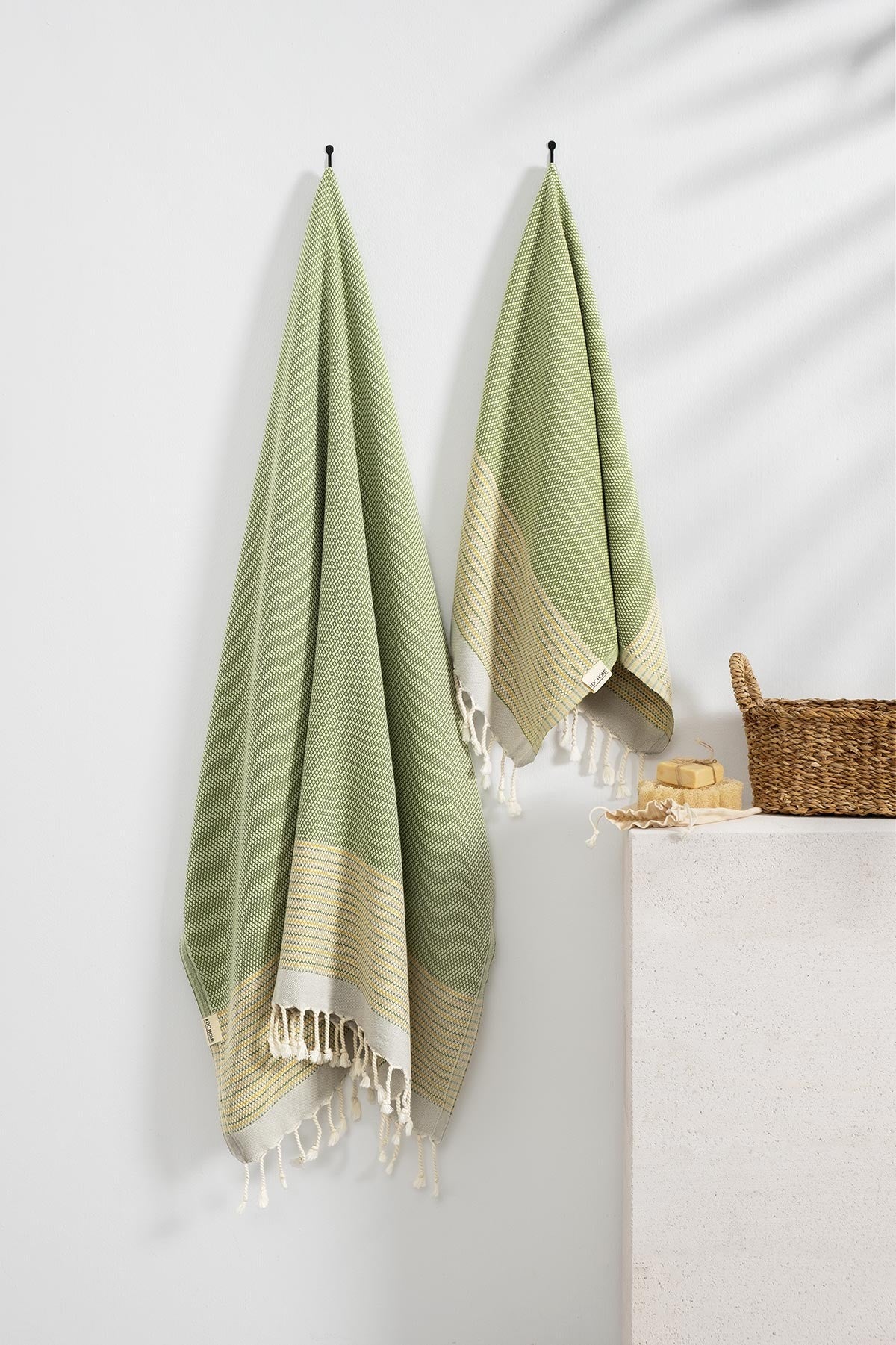 Denizli Concept-Agora Peşki̇r Peştamal Seti̇-Havlu & Peştamal-3-Milagron.com