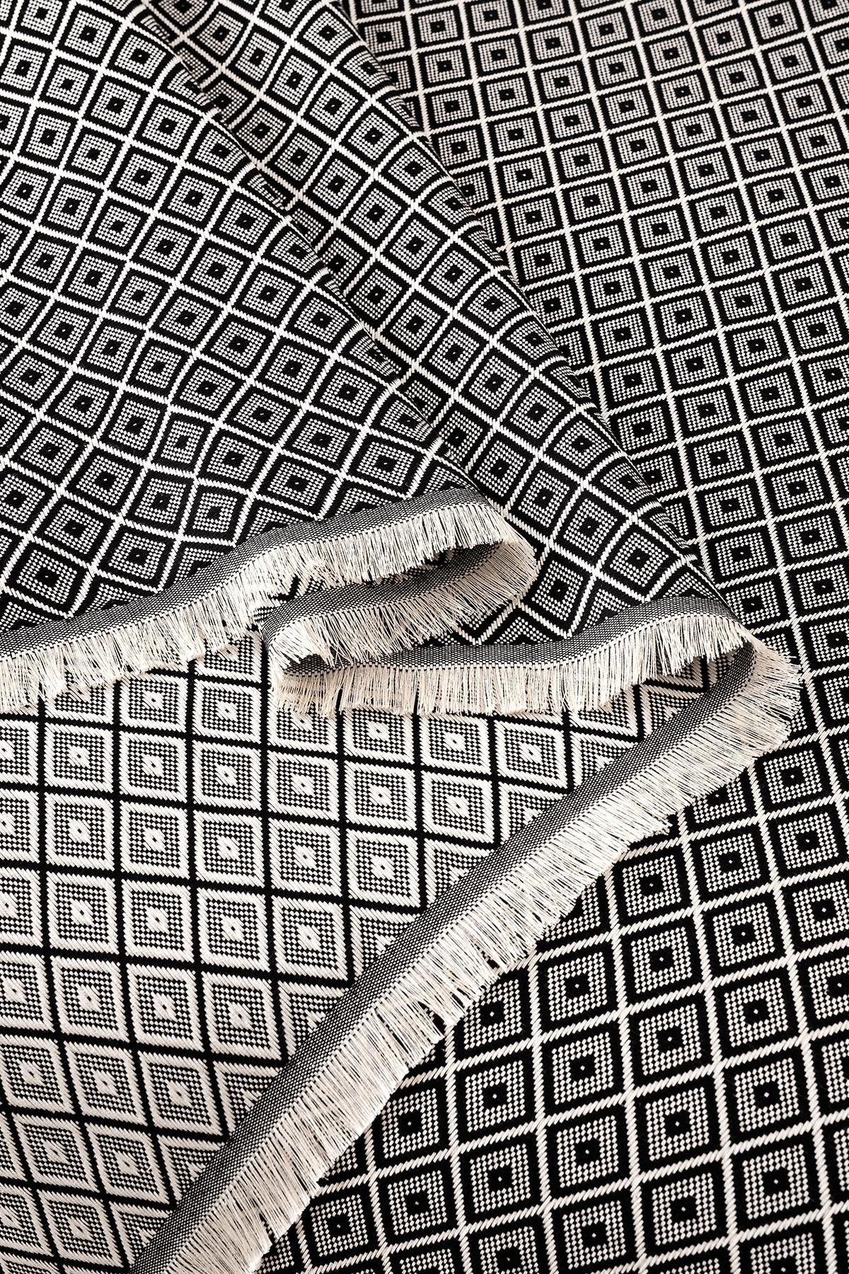 Denizli Concept-Diamonds Çi̇ft Ki̇şi̇li̇k Pi̇ke Takımı-Nevresim Takımı-6-Milagron.com