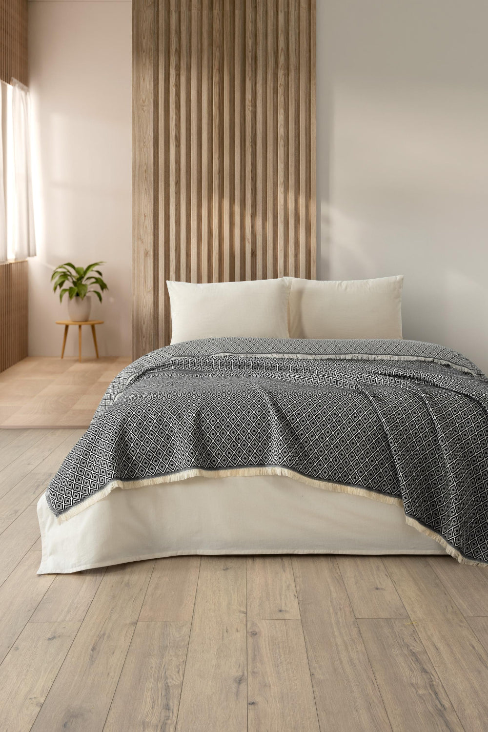 Denizli Concept-Diamonds Yatak Örtüsü/Pi̇ke-Yatak Örtüsü-1-Milagron.com