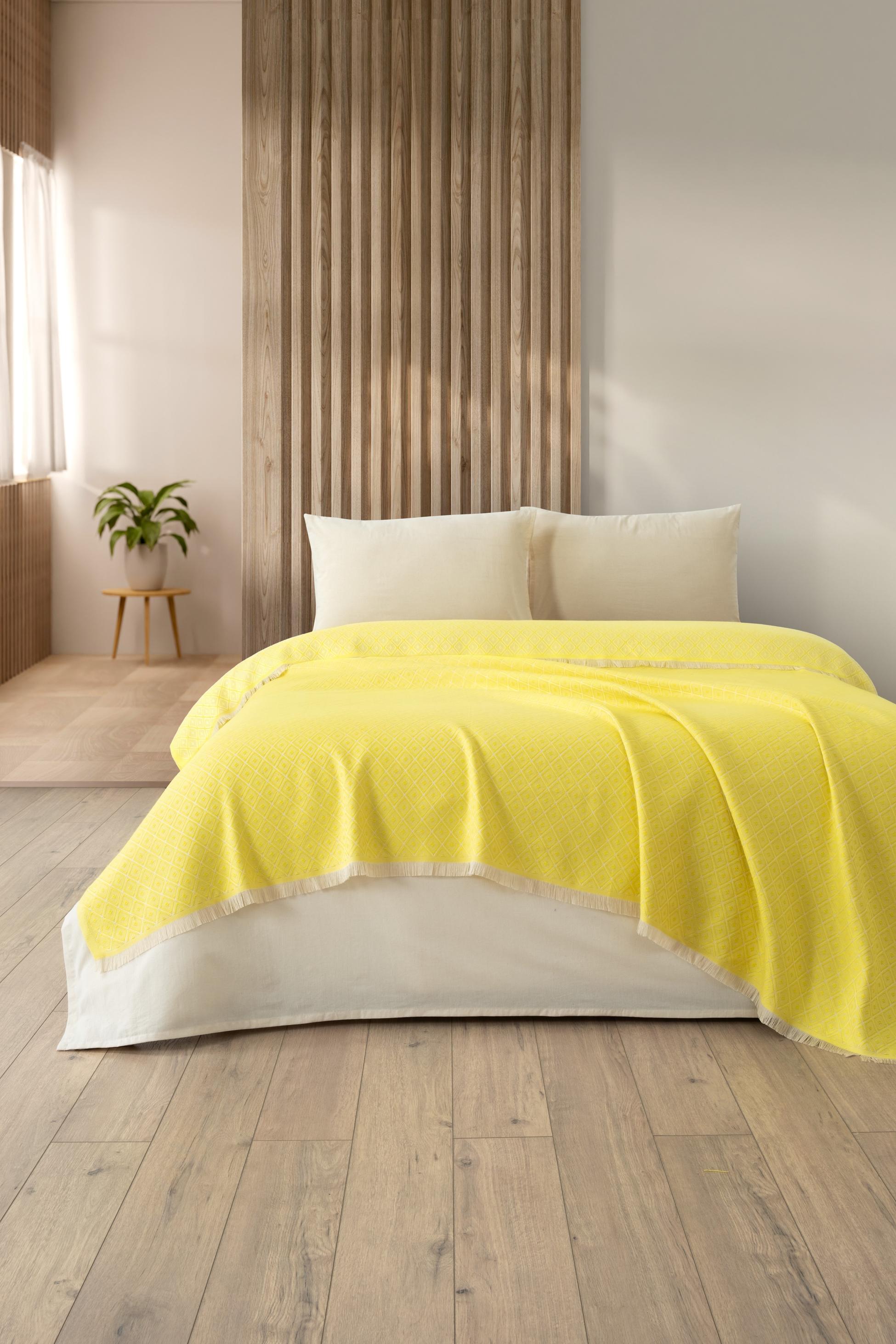 Denizli Concept-Diamonds Yatak Örtüsü/Pi̇ke-Yatak Örtüsü-13-Milagron.com