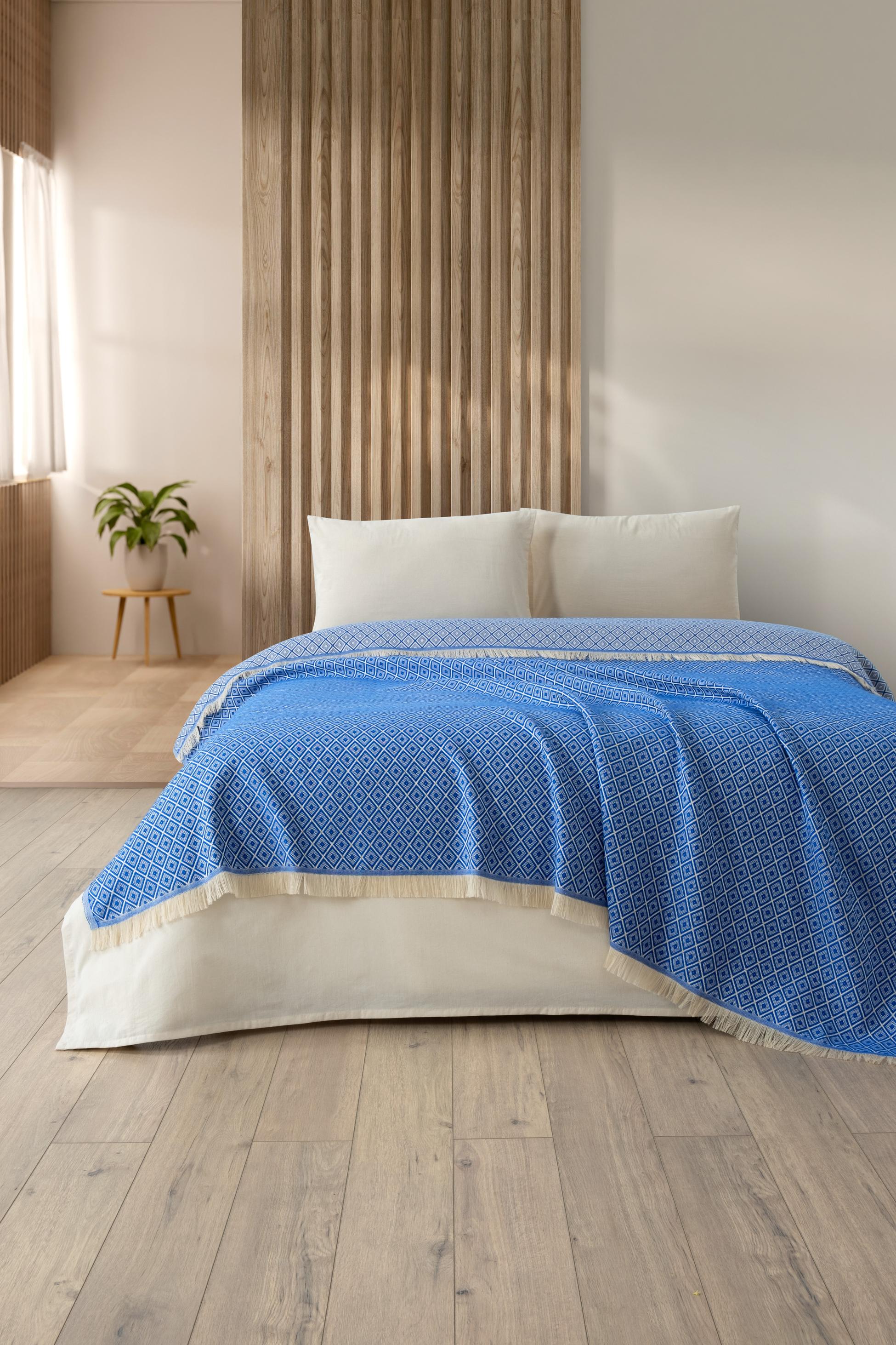 Denizli Concept-Diamonds Yatak Örtüsü/Pi̇ke-Yatak Örtüsü-3-Milagron.com