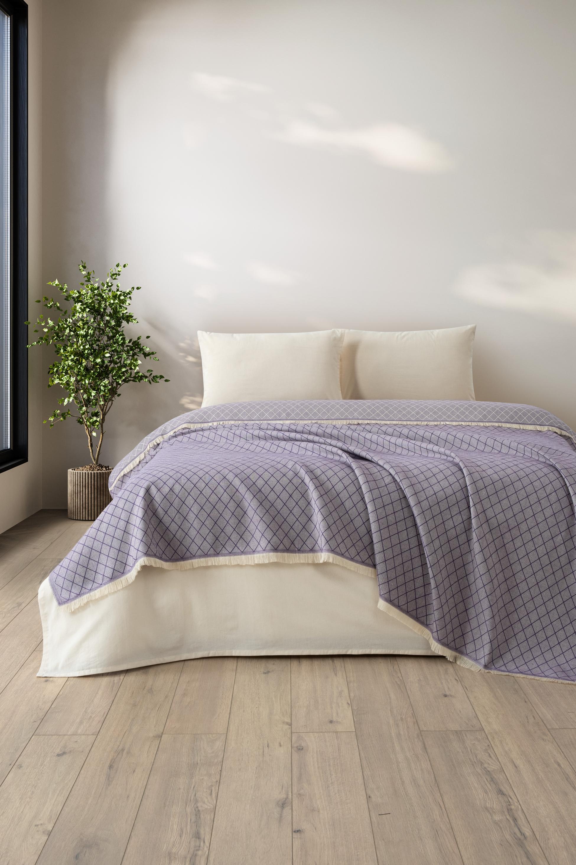 Denizli Concept-Lapi̇s Yatak Örtüsü/Pi̇ke-Yatak Örtüsü-9-Milagron.com