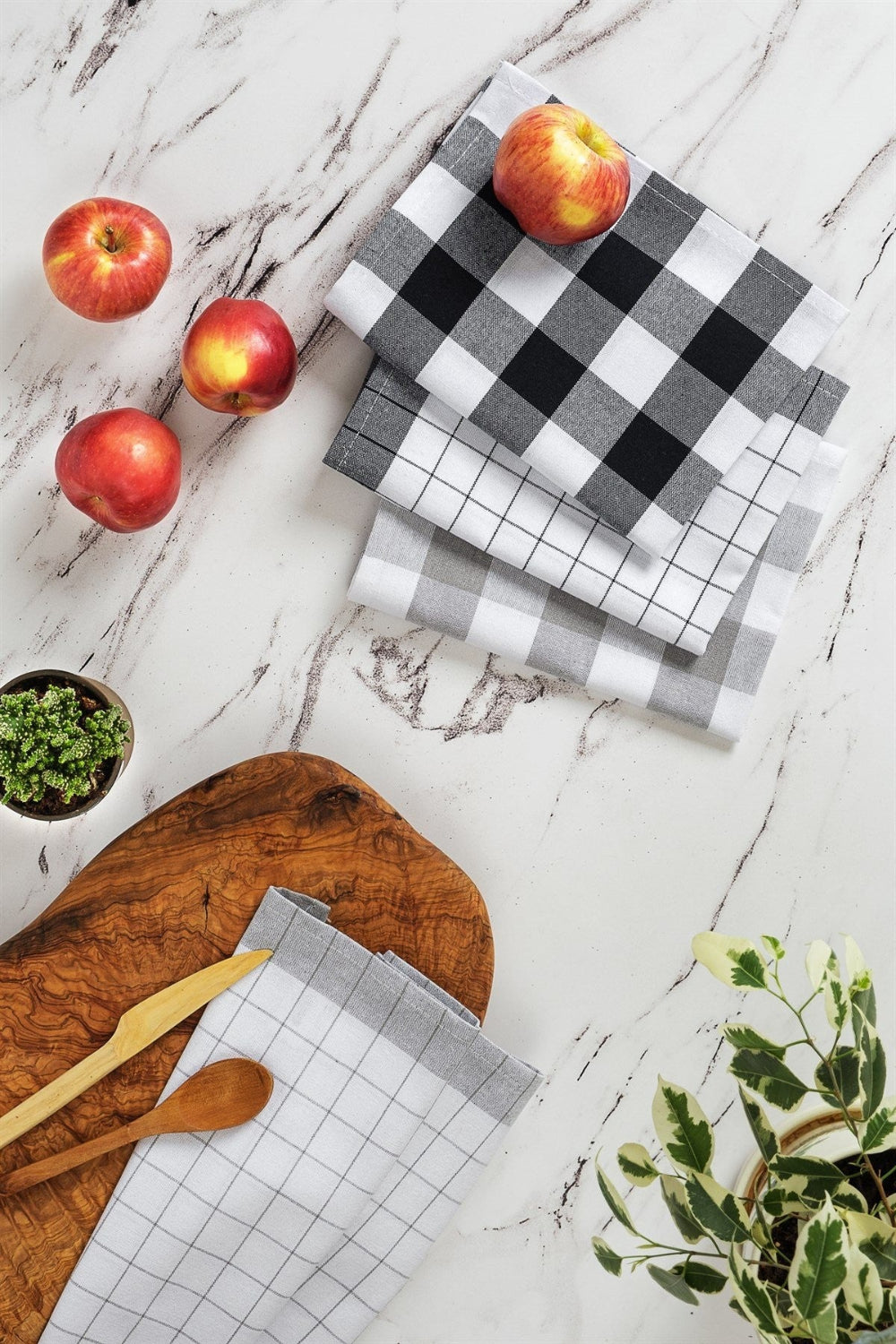 Denizli Concept-Madri̇d 4'lü Kurulama Bezi̇ Gri̇ Si̇yah-Kurulama Bezi̇-1-Milagron.com