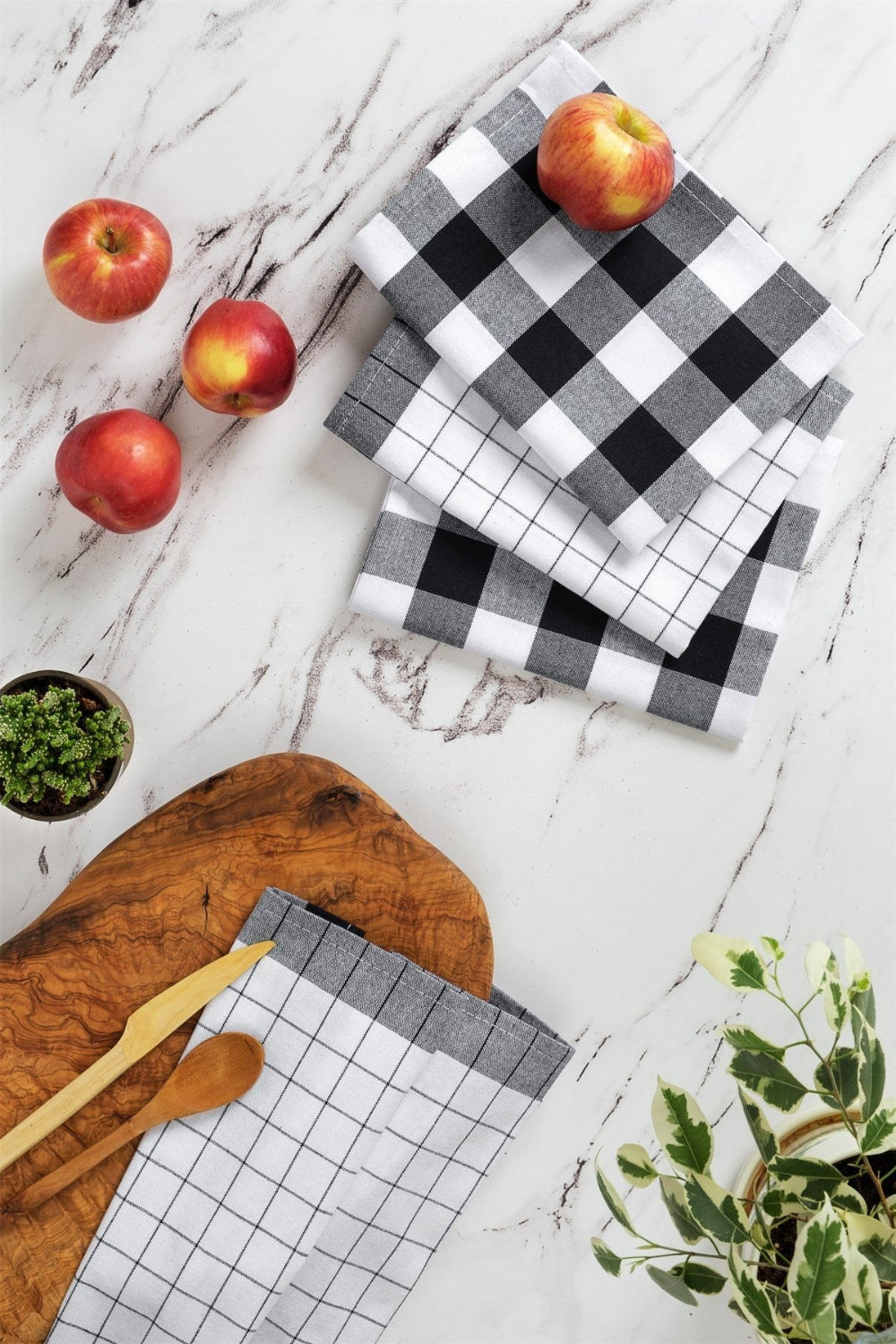 Denizli Concept-Madri̇d 4'lü Kurulama Bezi̇ Si̇yah-Havlu & Peştamal-1-Milagron.com