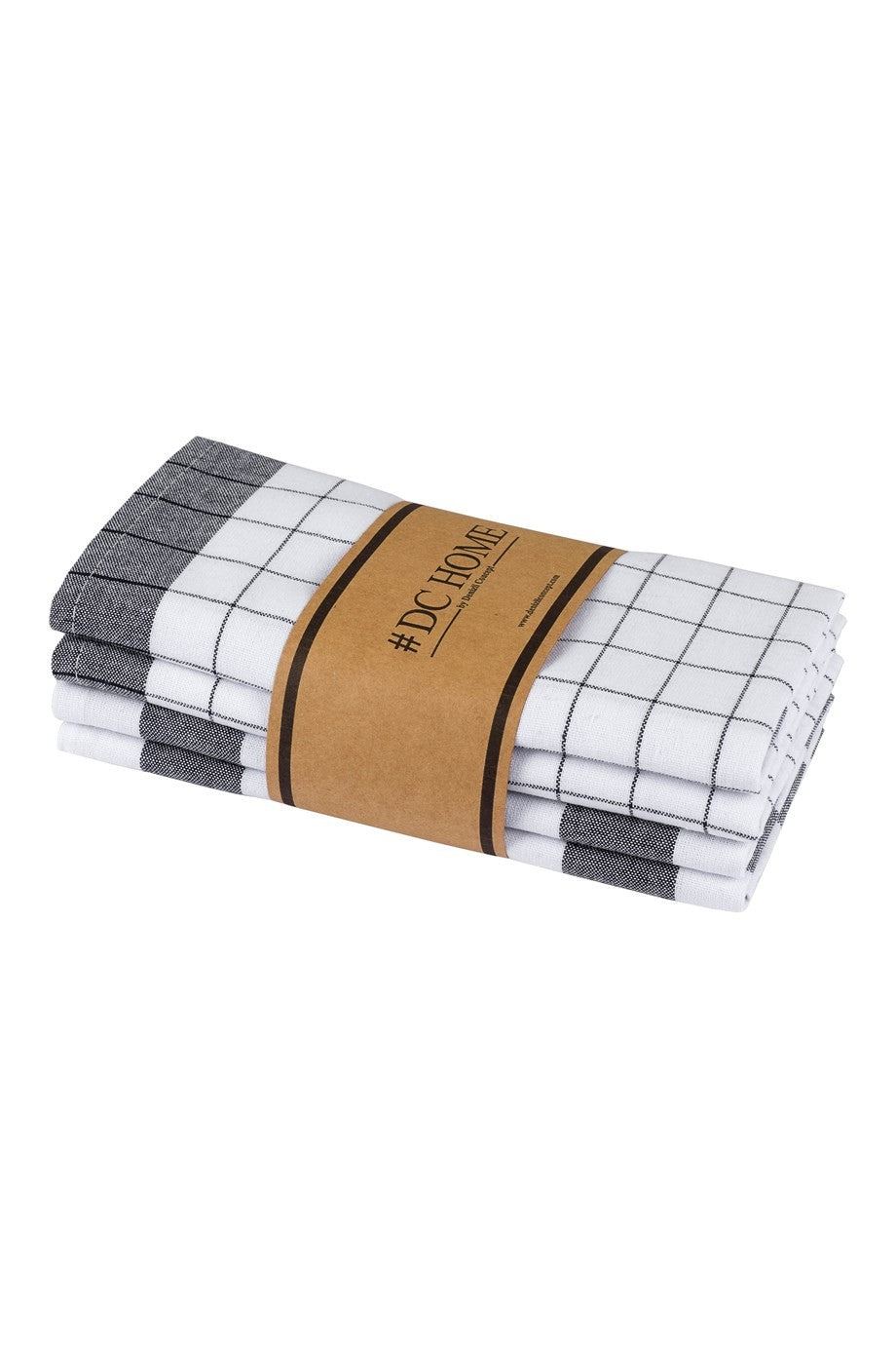 Denizli Concept-Madri̇d 4'lü Kurulama Bezi̇ Si̇yah-Havlu & Peştamal-2-Milagron.com