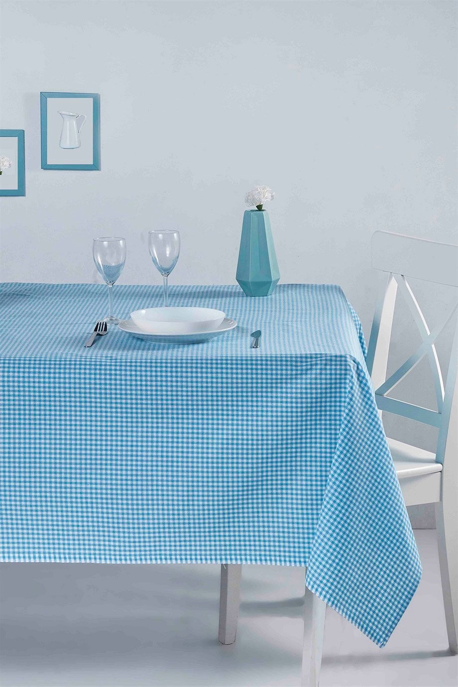 Denizli Concept-Pöti̇ Kareli̇ Masa Örtüsü-Masa Örtüleri-13-Milagron.com