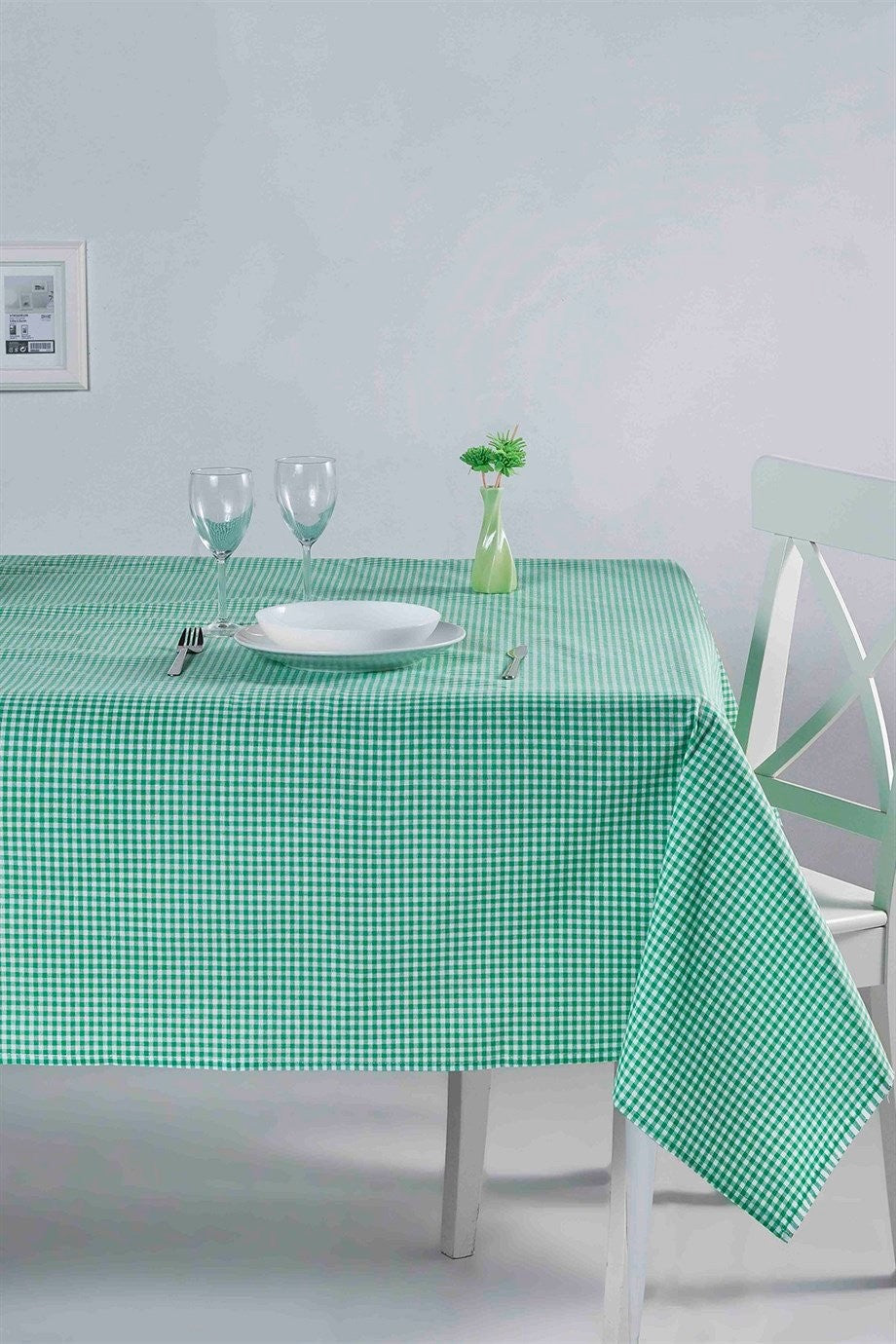 Denizli Concept-Pöti̇ Kareli̇ Masa Örtüsü-Masa Örtüleri-17-Milagron.com