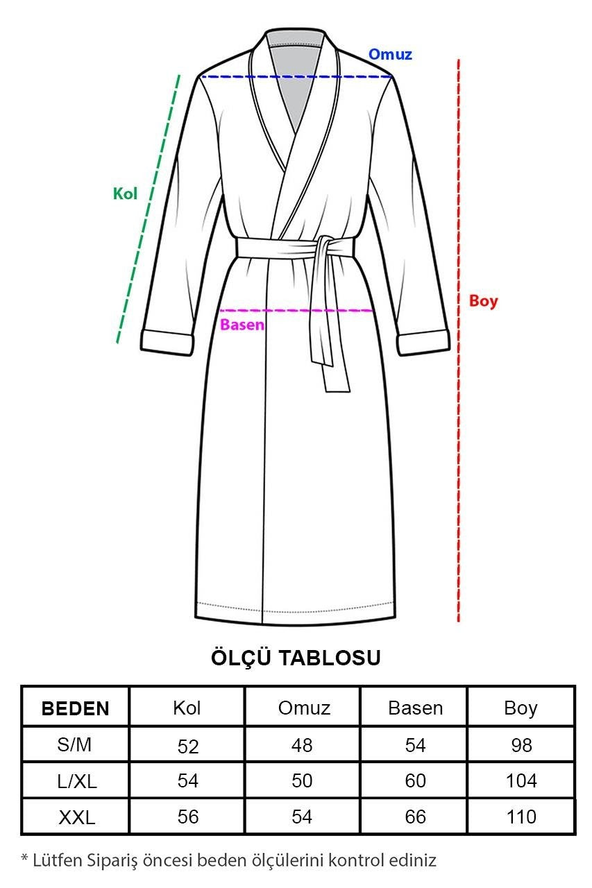 Denizli Concept-Unisex Kapşonlu 4 Kat Müsli̇n Bornoz-Bornoz-24-Milagron.com