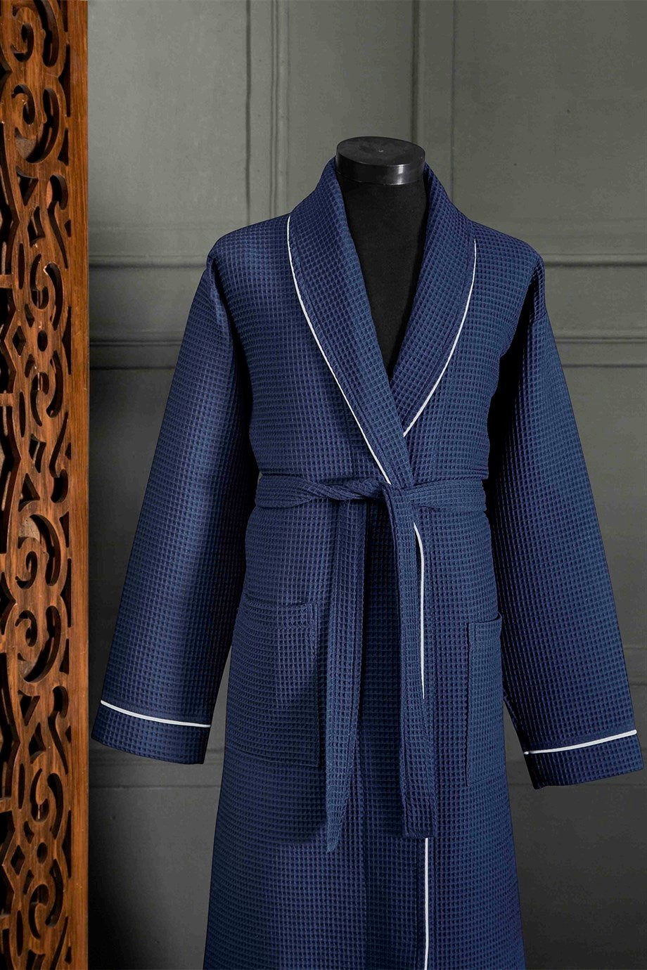 Denizli Concept-Unisex Soho Pi̇ke Bornoz-Bornoz-17-Milagron.com