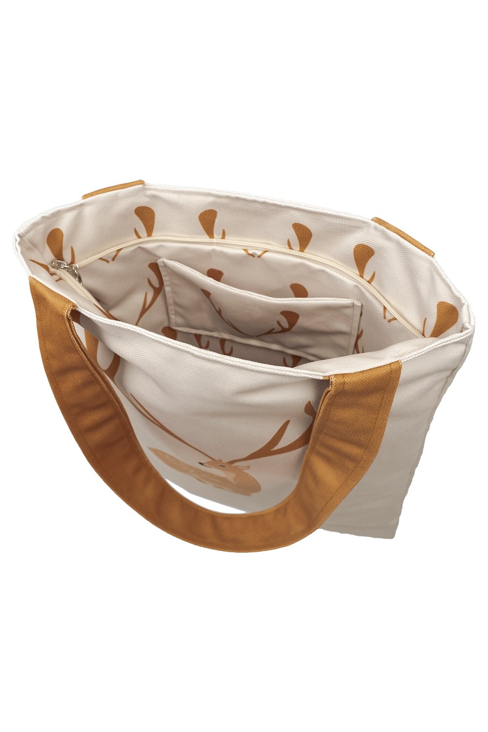 Design Vira-Axis Deer Tote Bag-Omuz Çantası-3-Milagron.com