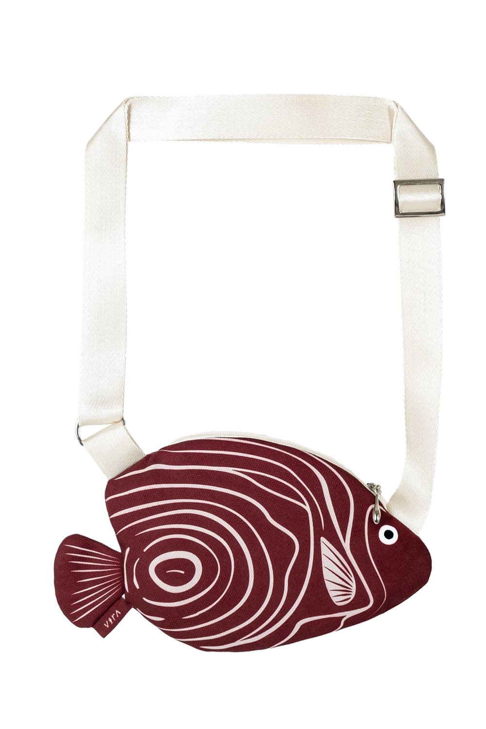 Design Vira-Bordeaux Emperor Angelfish-Bel Çantası-2-Milagron.com