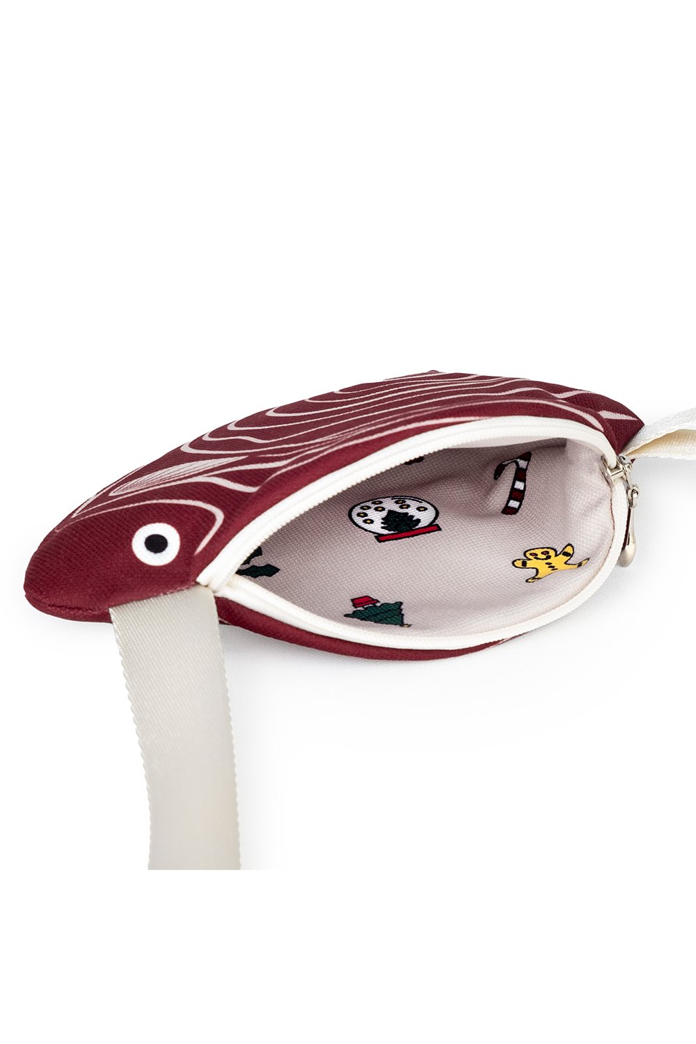 Design Vira-Bordeaux Emperor Angelfish-Bel Çantası-3-Milagron.com