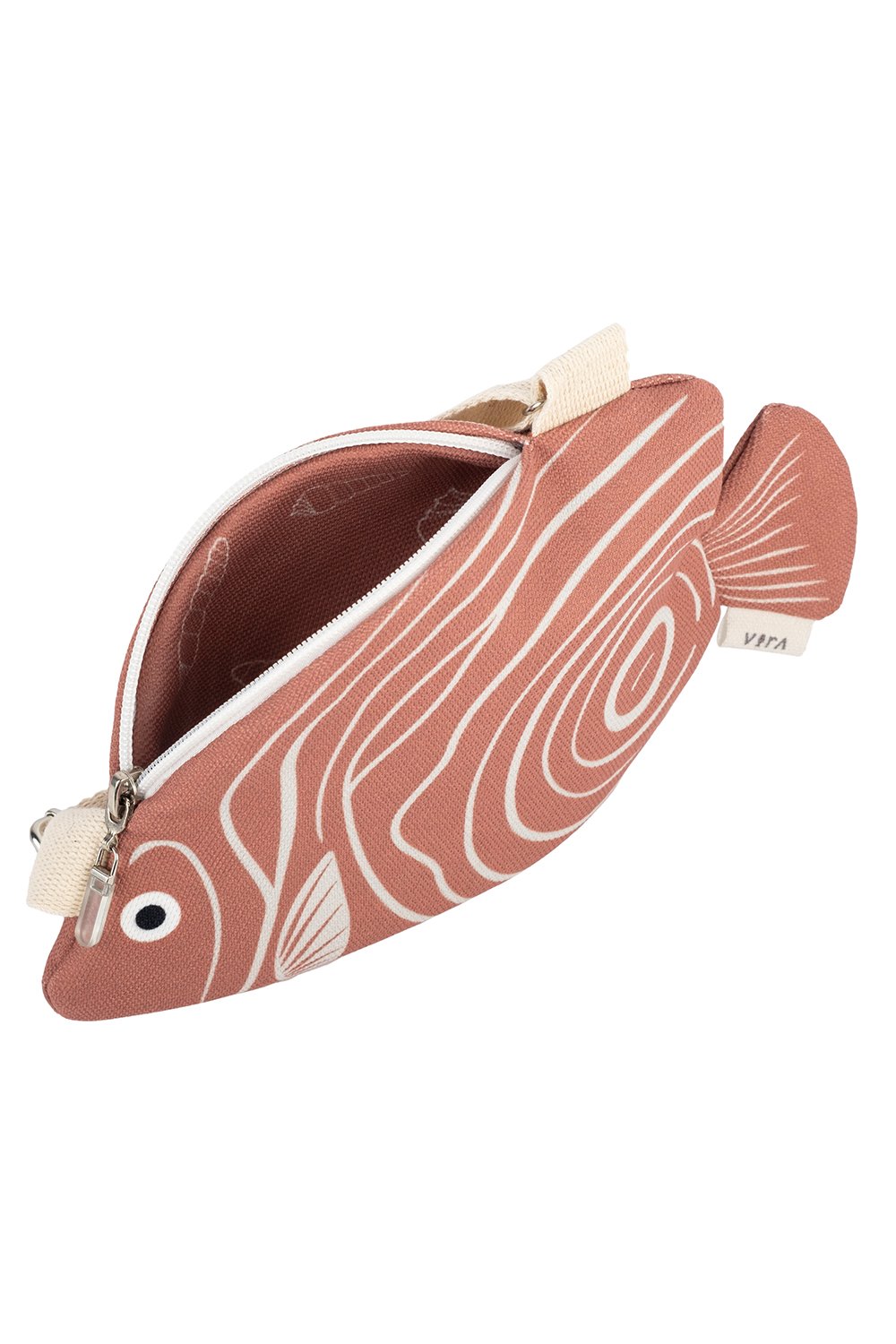 Design Vira-Coral Emperor Angelfish-Bel Çantası-2-Milagron.com