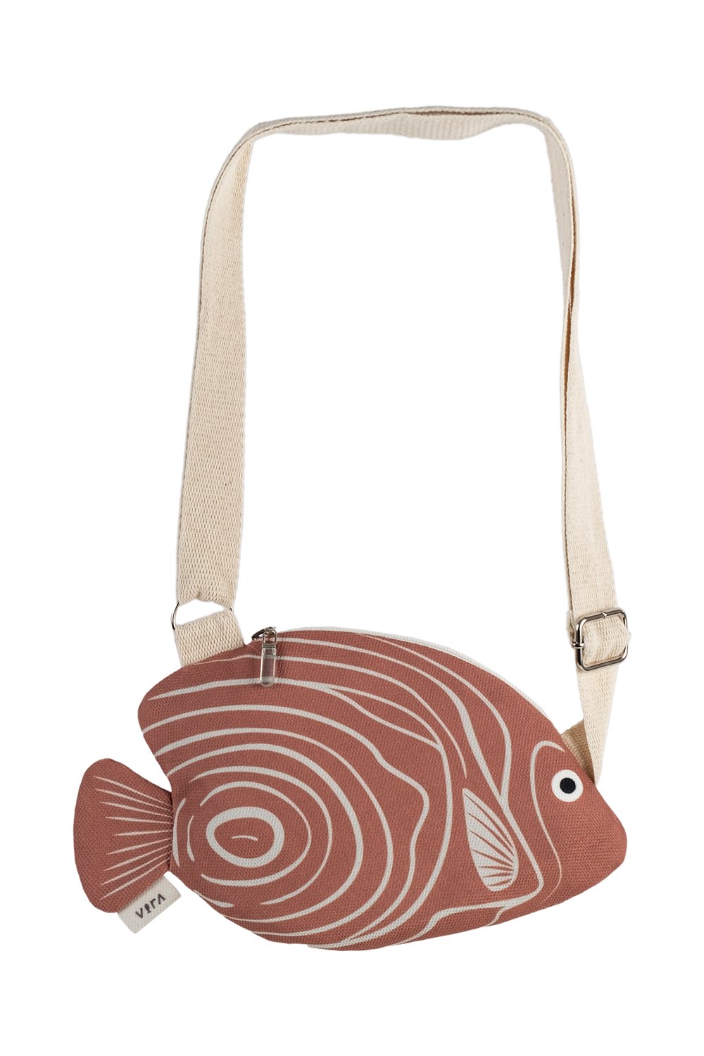 Design Vira-Coral Emperor Angelfish-Bel Çantası-3-Milagron.com
