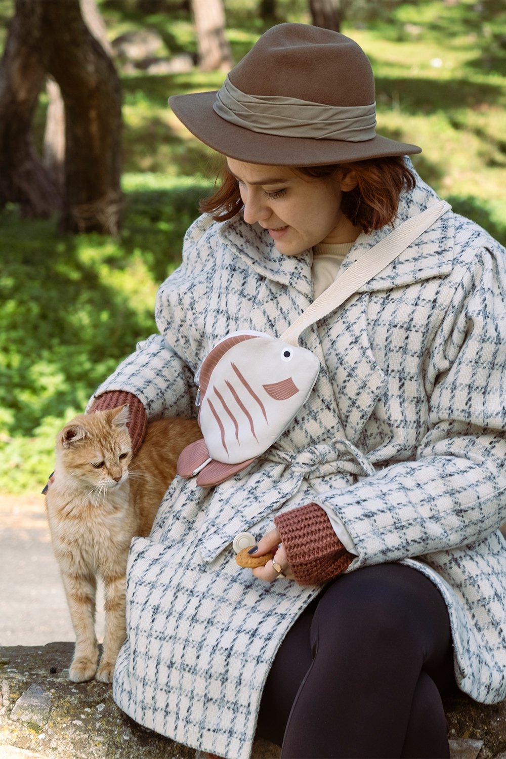 Design Vira-Coral Flame Angelfish-Bel Çantası-1-Milagron.com