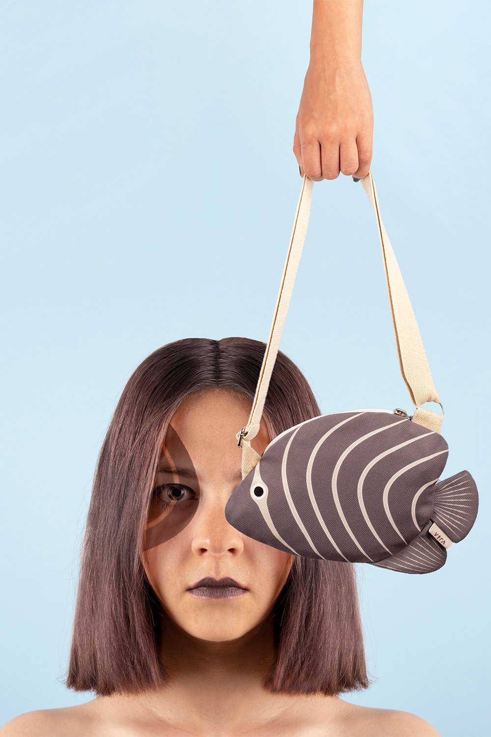 Design Vira-Earth Regal Angelfish-Bel Çantası-1-Milagron.com