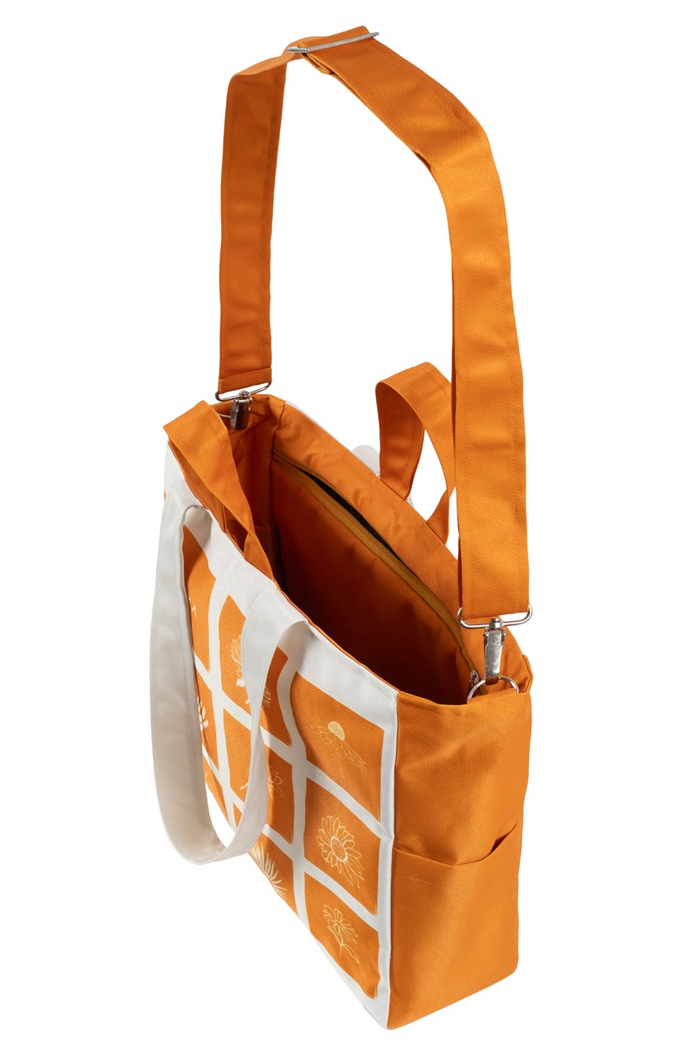 Design Vira-Flowers Weekend Bag-Omuz Çantası-3-Milagron.com