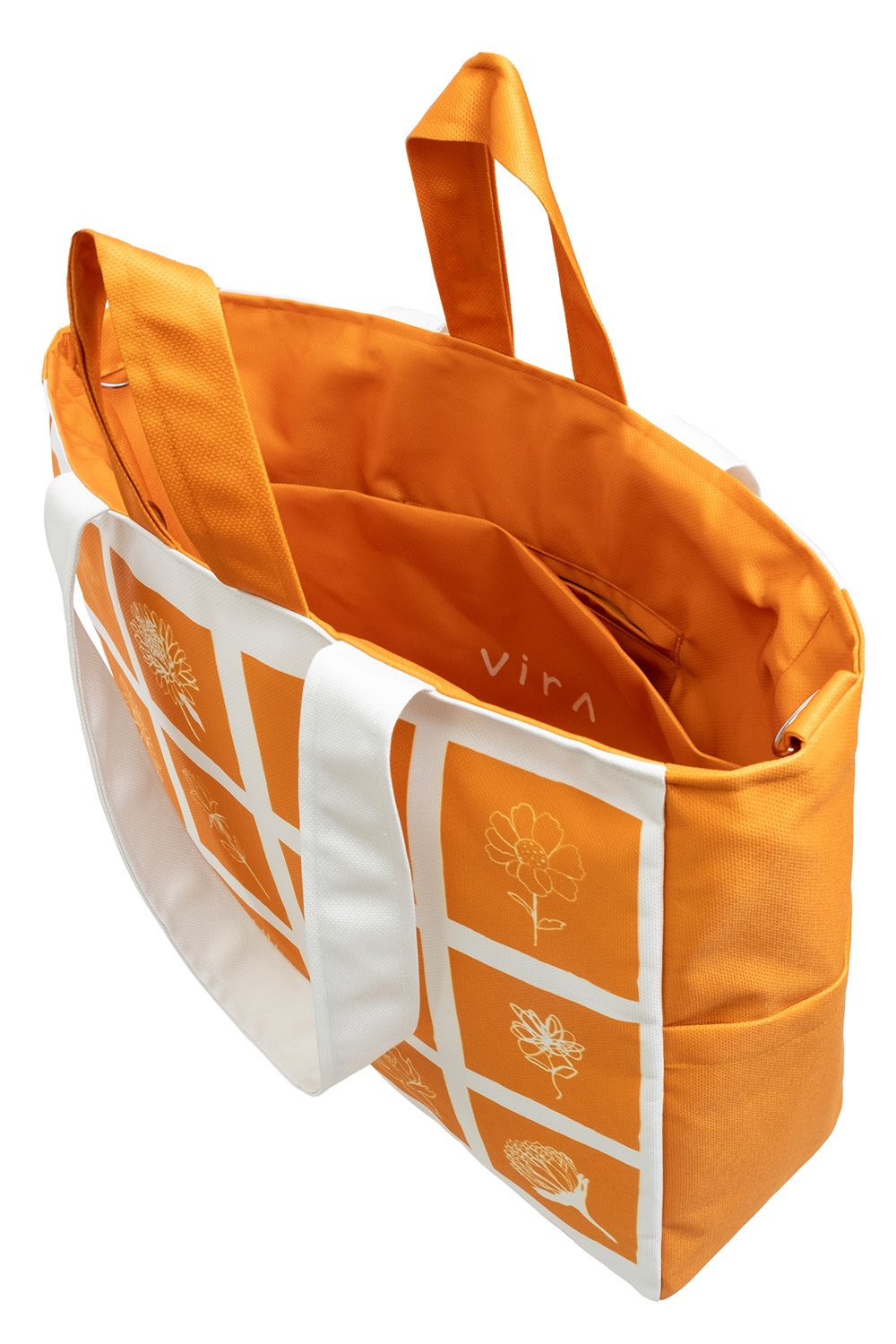 Design Vira-Flowers Weekend Bag-Omuz Çantası-4-Milagron.com