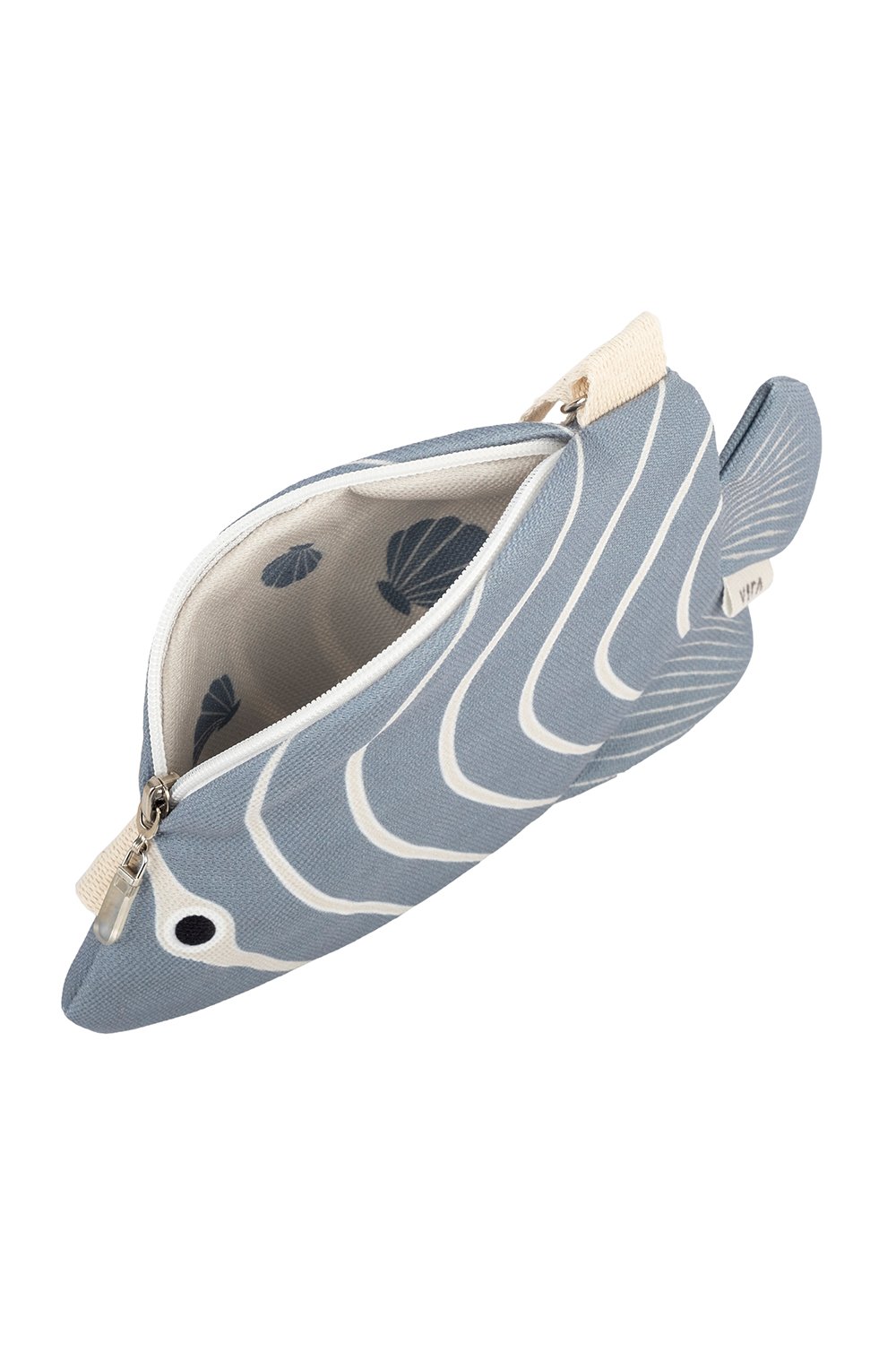 Design Vira-Gray Regal Angelfish-Bel Çantası-2-Milagron.com