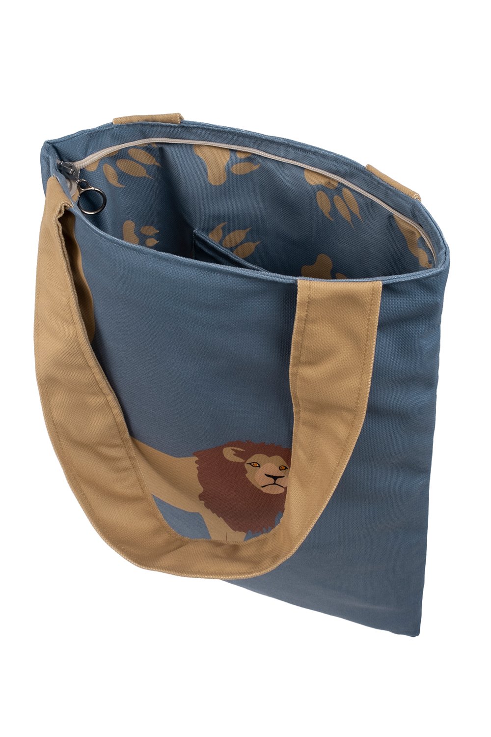 Design Vira-Lion Tote Bag-Omuz Çantası-3-Milagron.com