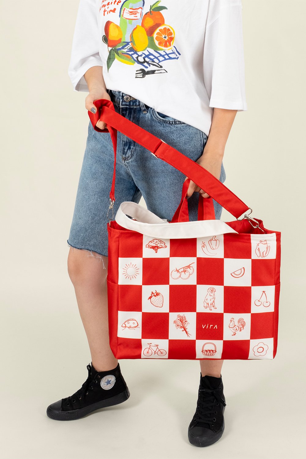Design Vira-Picnic Weekend Bag-Omuz Çantası-1-Milagron.com