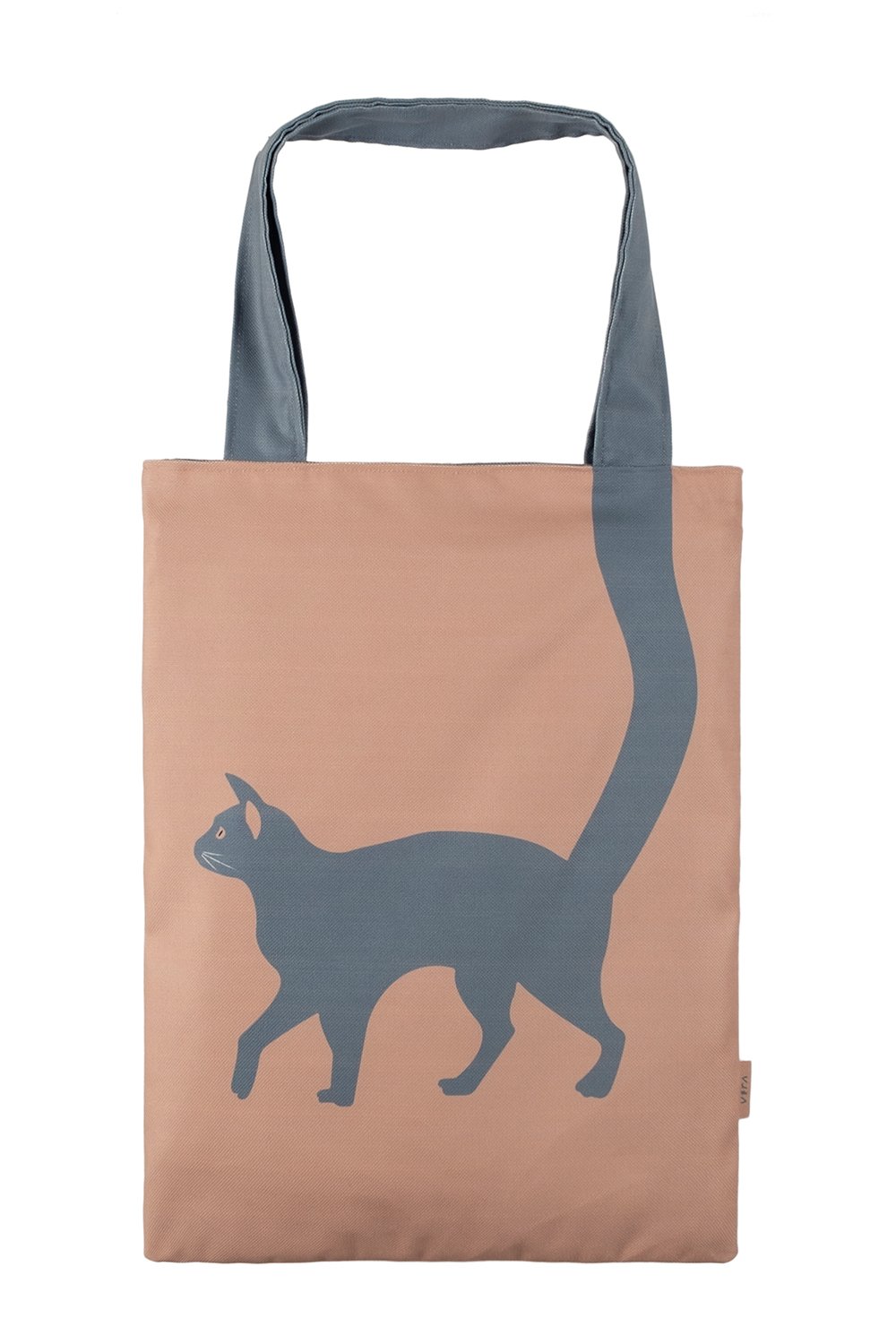 Design Vira-Pink Cat Tote Bag-Omuz Çantası-2-Milagron.com
