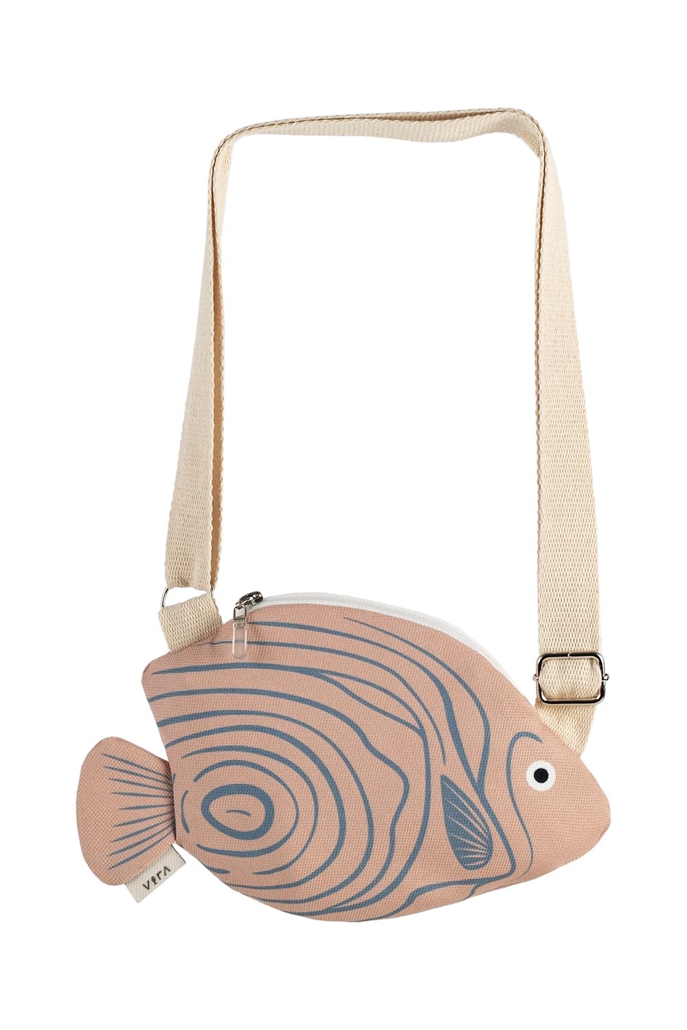 Design Vira-Pink Emperor Angelfish-Bel Çantası-3-Milagron.com