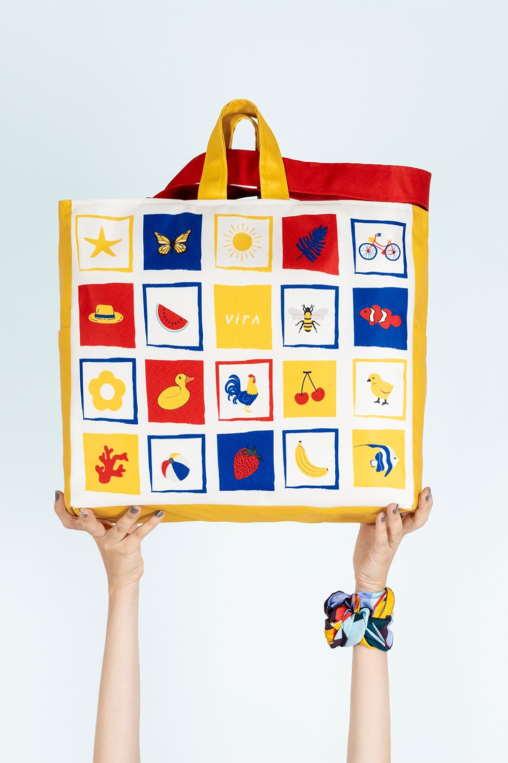 Design Vira-Summer Weekend Bag-Omuz Çantası-1-Milagron.com