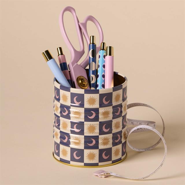 Designwork Ink-A Dopo 3'lü Tükenmez Kalem Seti Göz, Ay, Çizgi-Defter-2-Milagron.com