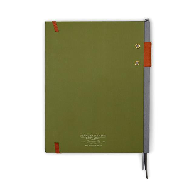 Designwork Ink-Defter Army Green & Chili-Defter-4-Milagron.com